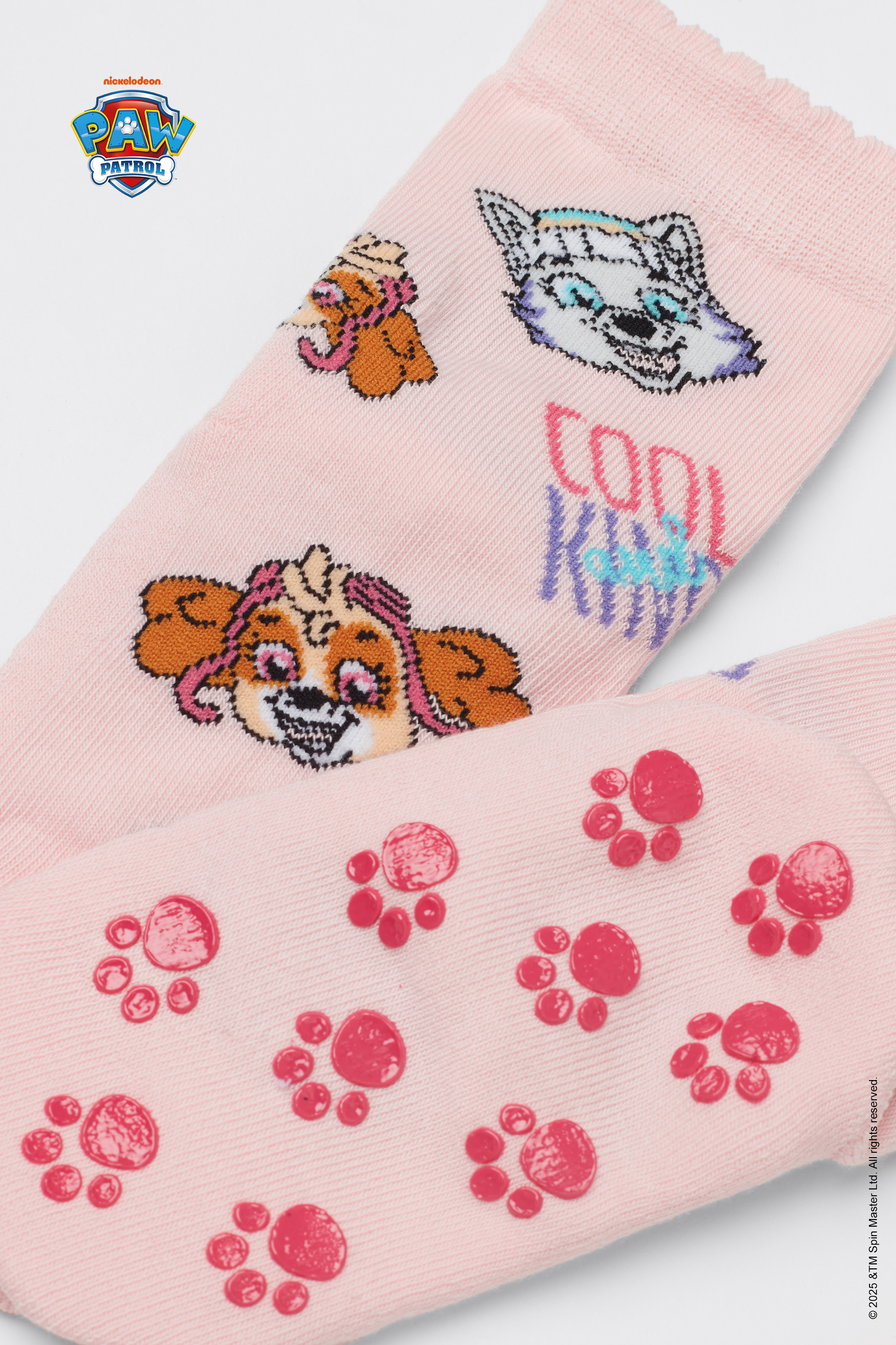 Calzini Antiscivolo Stampa Paw Patrol Bimba