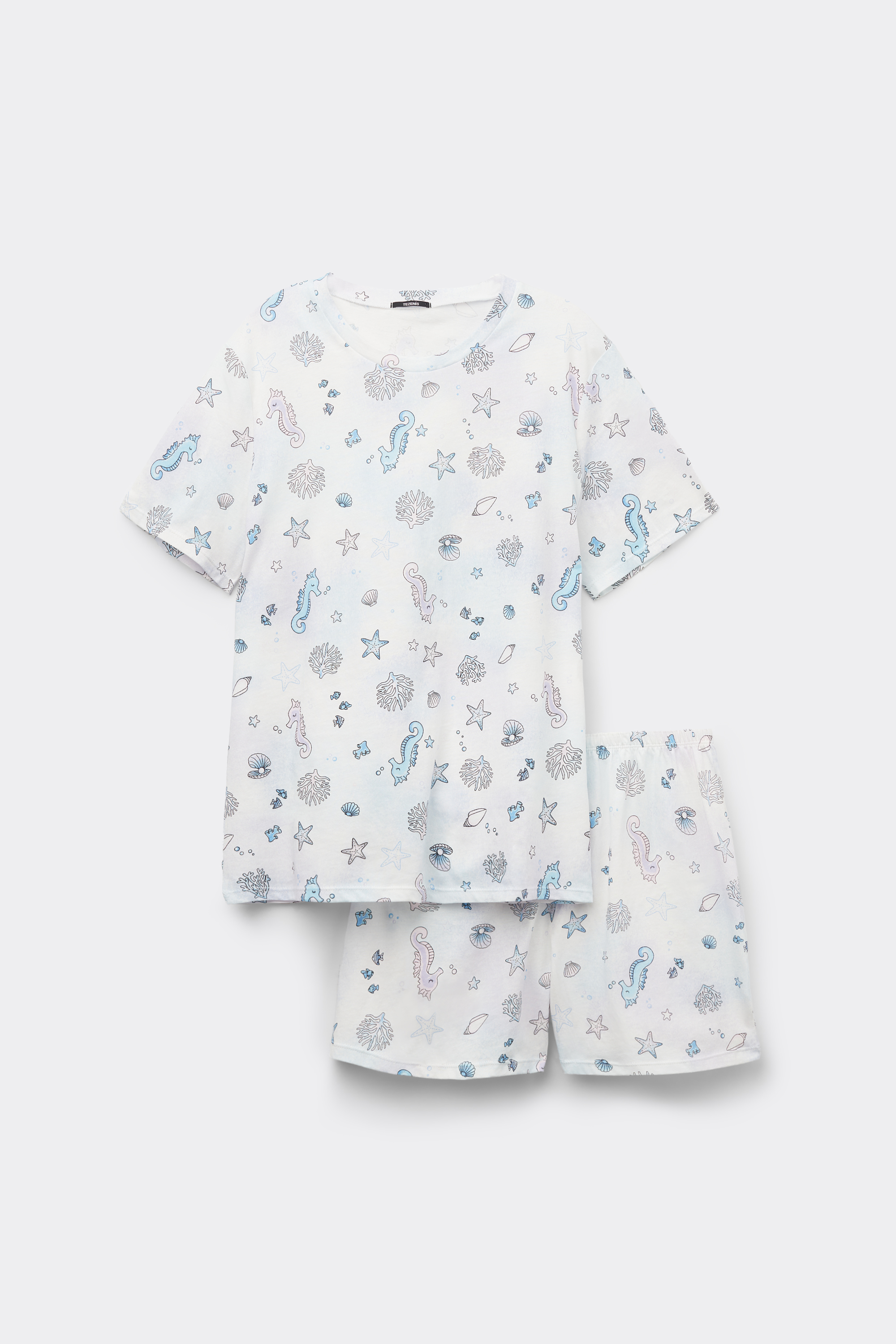 PYJAMAS SHORT SHORT SLEEVE JERSEY Seahorse Minime