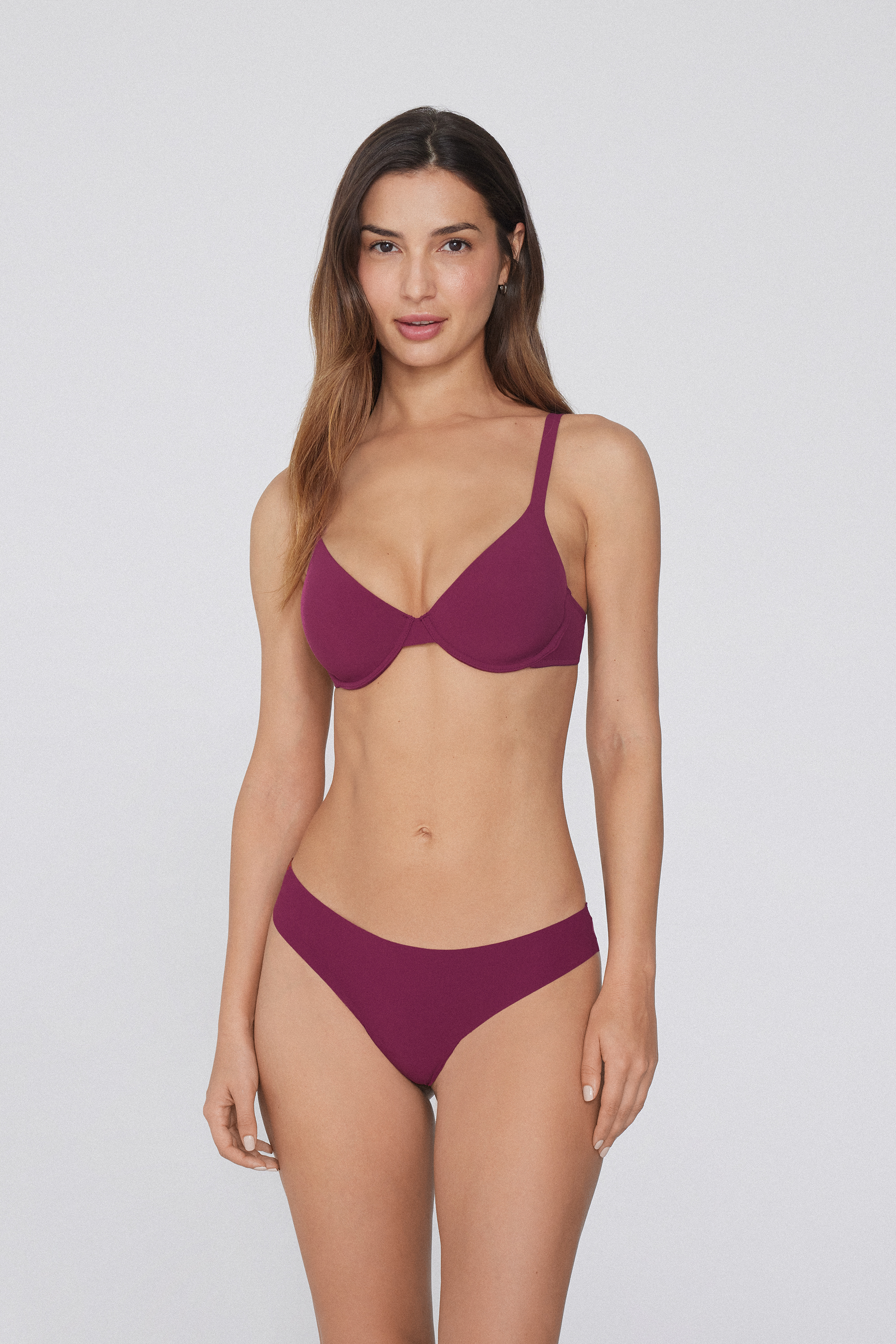 Tanga microfibre sans coutures