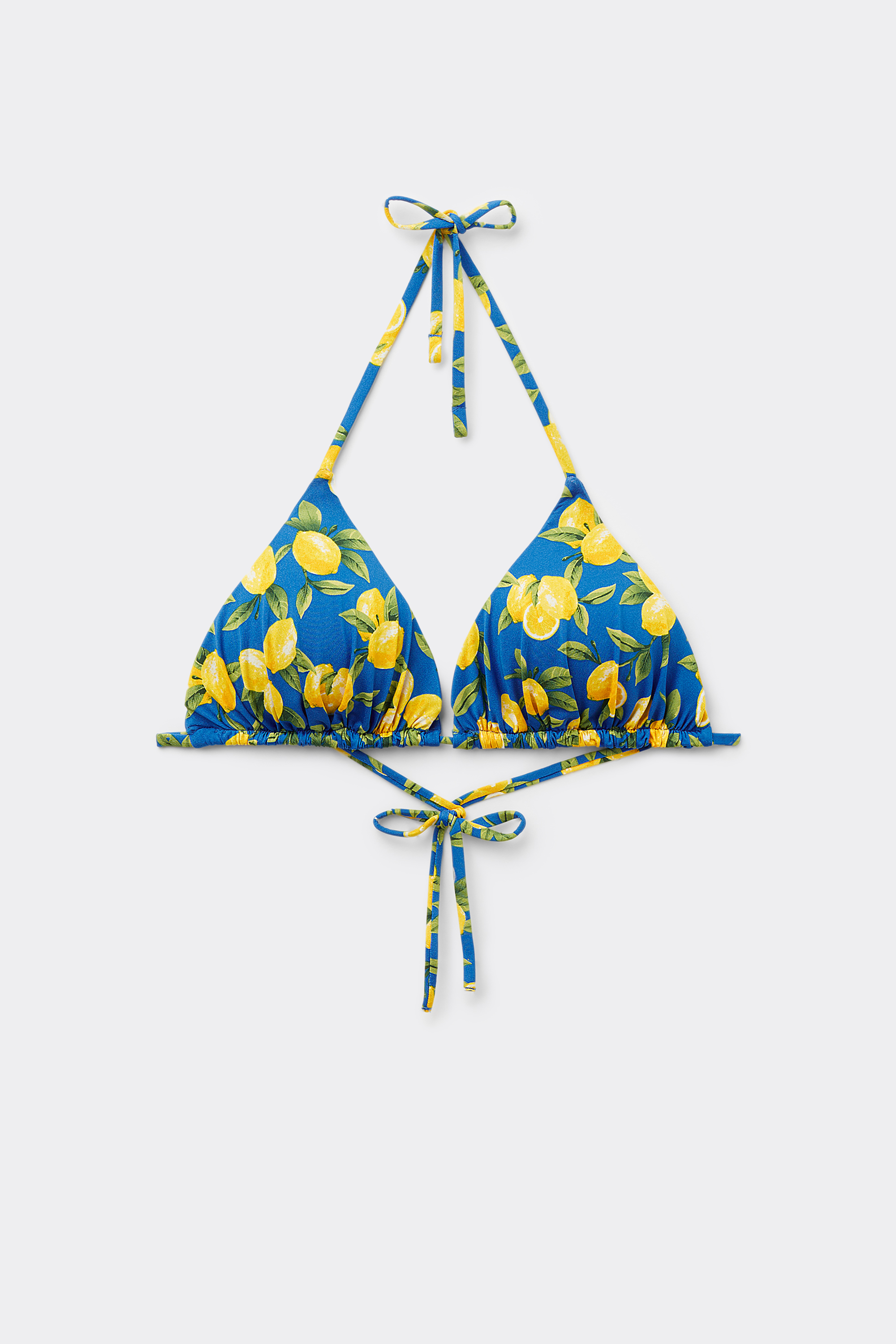 Triangel-Bikini mit herausnehmbaren Polstern Sorrento Lemon