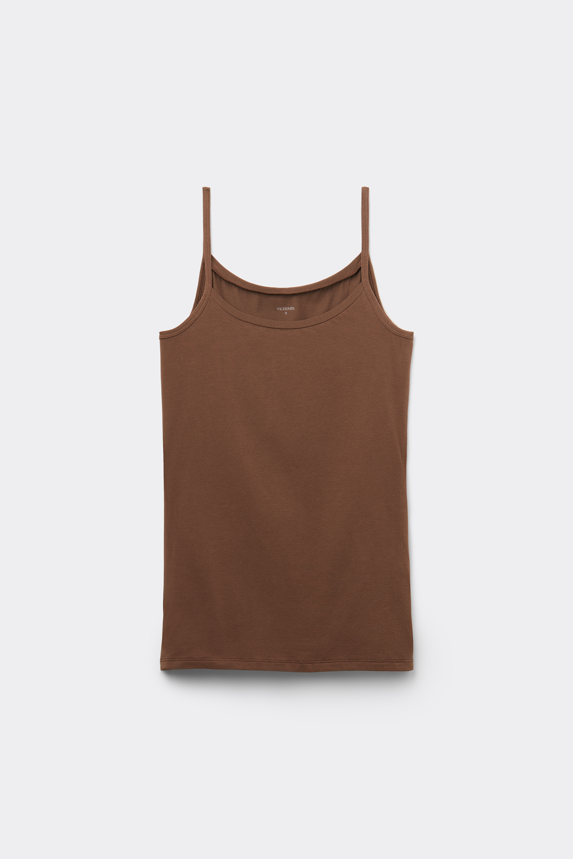 Stretch Cotton Tank Top