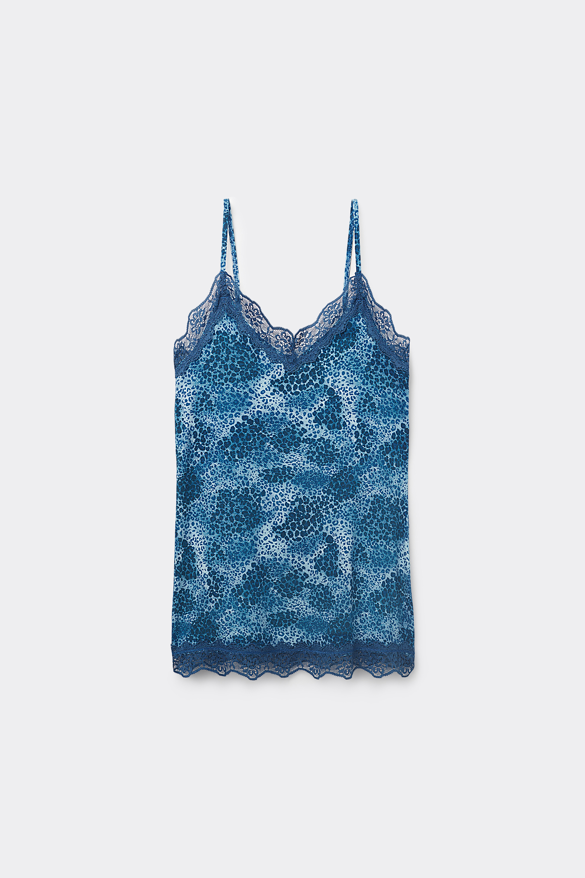 V-Neck Camisole with Lace Insert