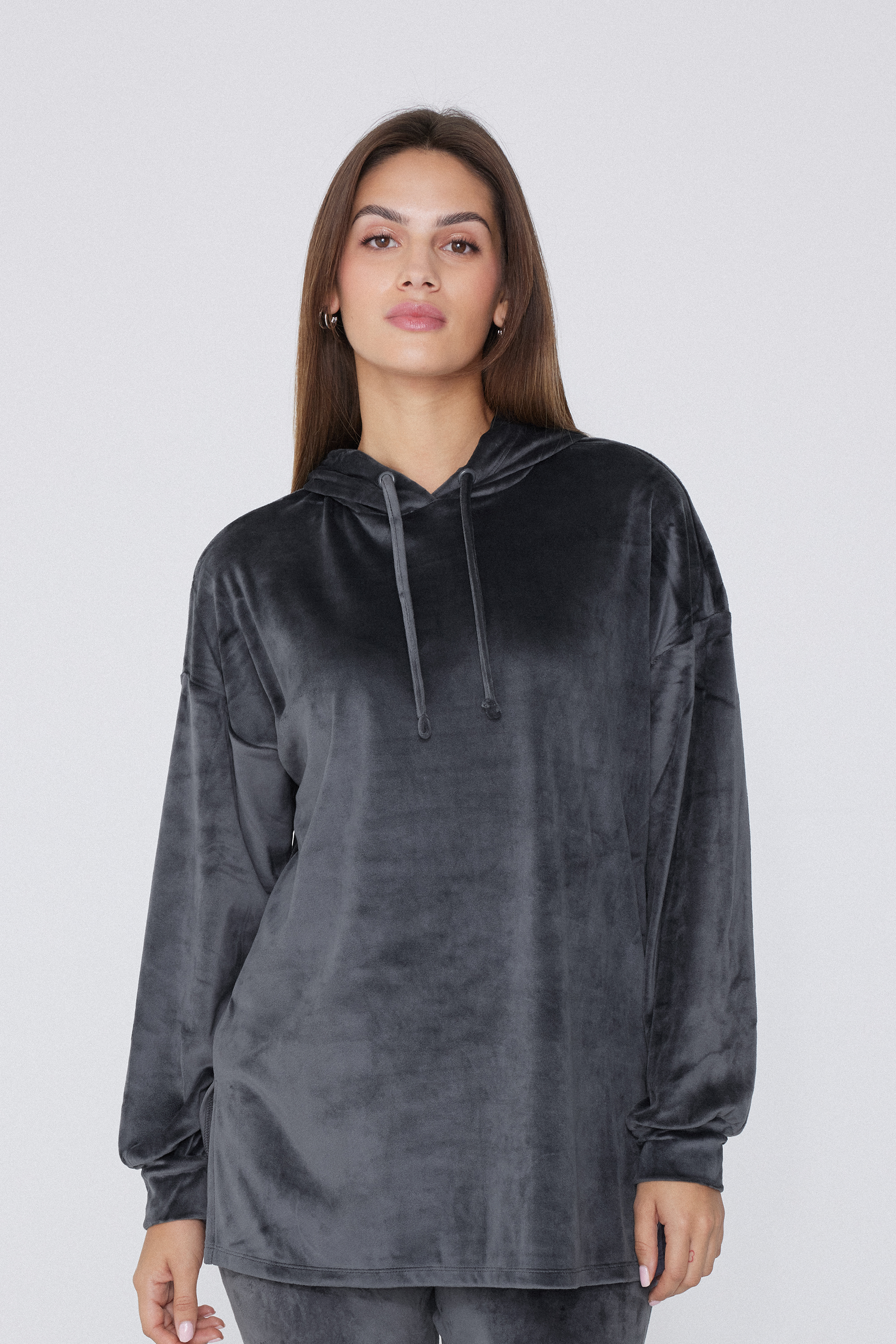 Comfortable Velvet Hoodie