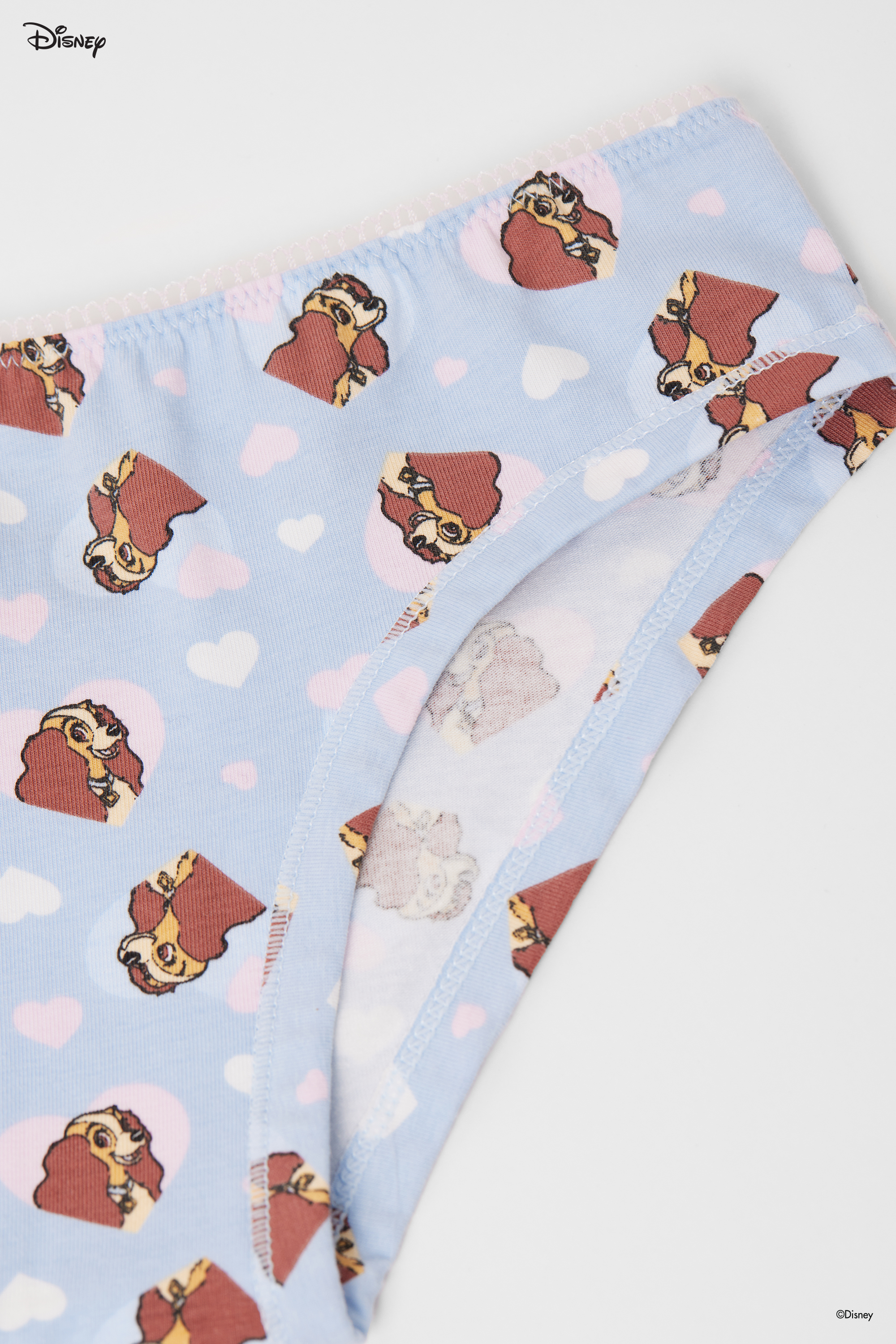 Slip Cotone Stampa Disney Lilli Bimba