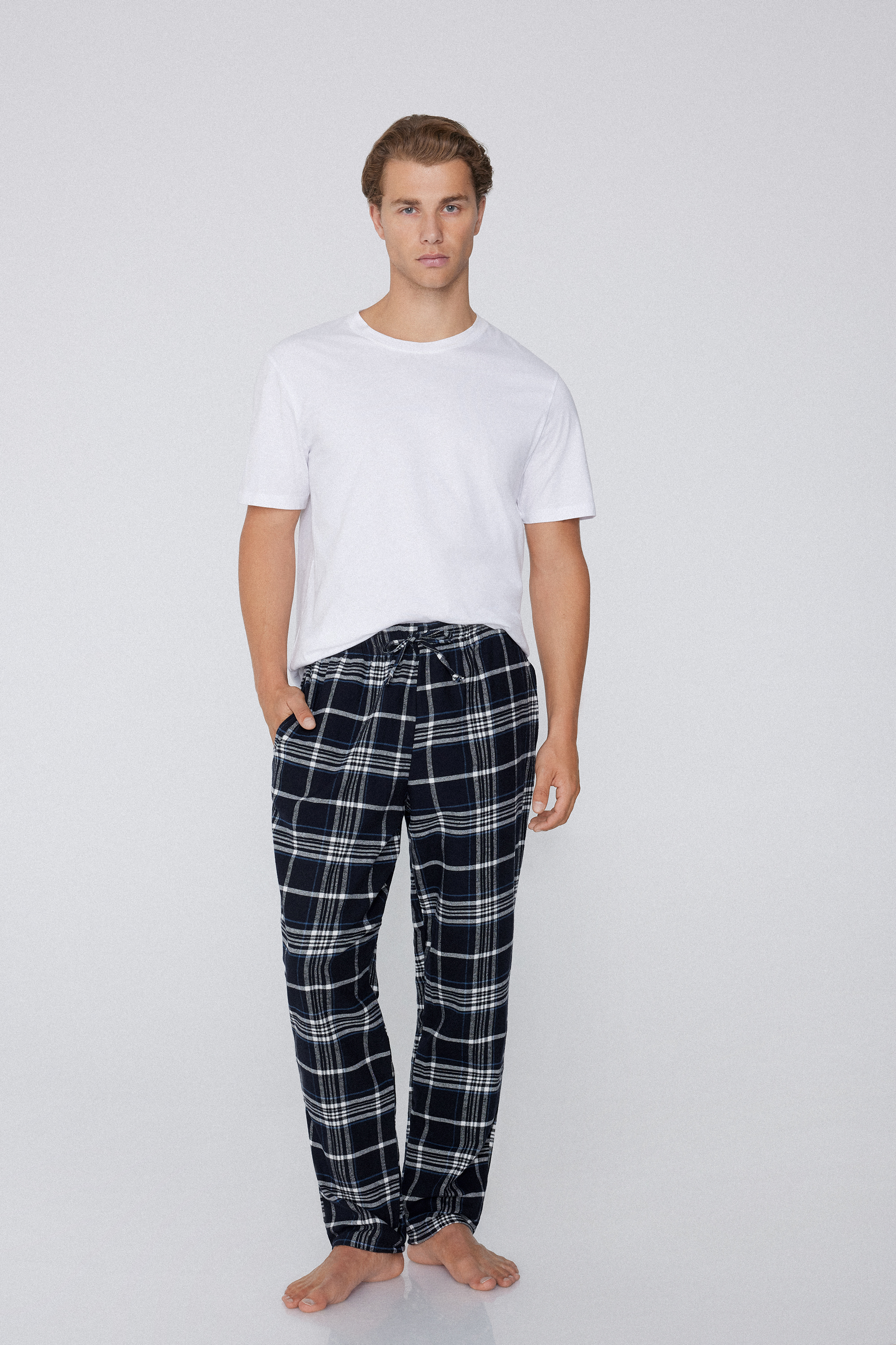 Long Flannel Trousers