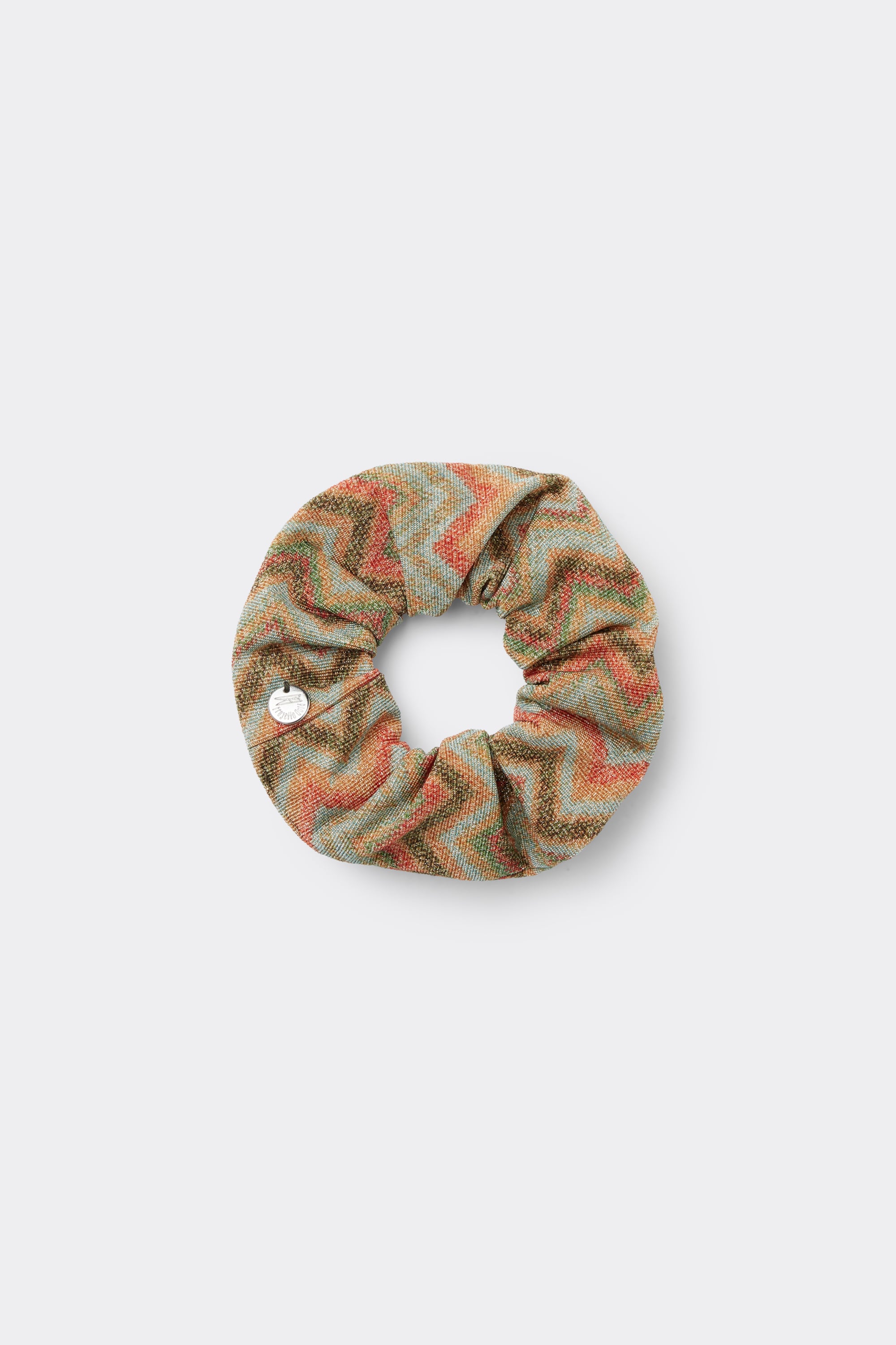 Gemusterter Scrunchie-Haargummi