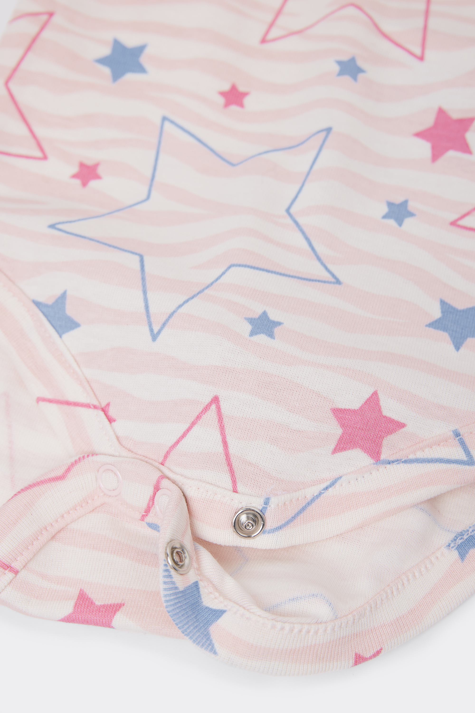Body para Bebé de Media Manga de 100 % Algodón Estampado