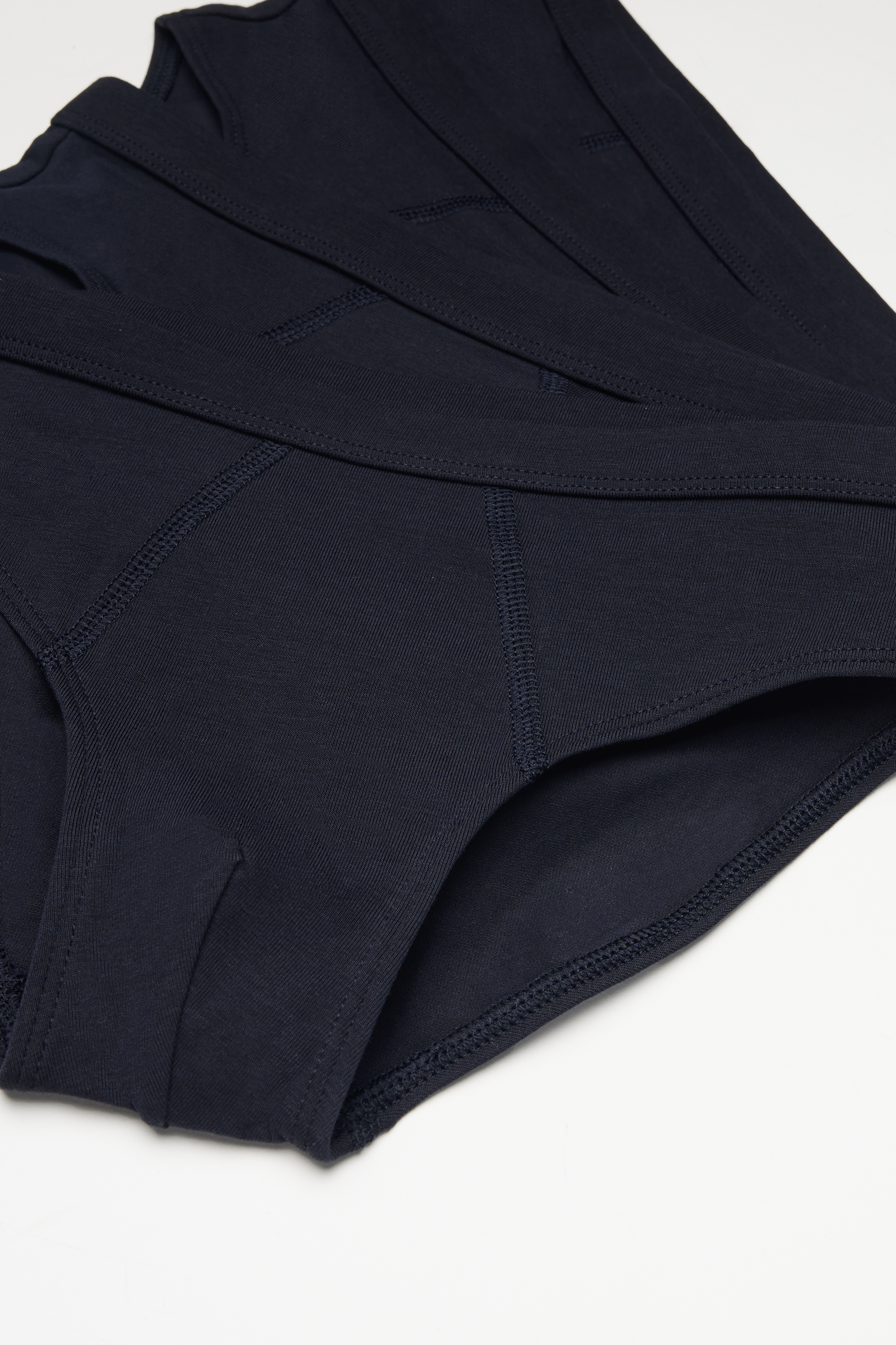 4 Paia di Slip Basici in Cotone Bimbo