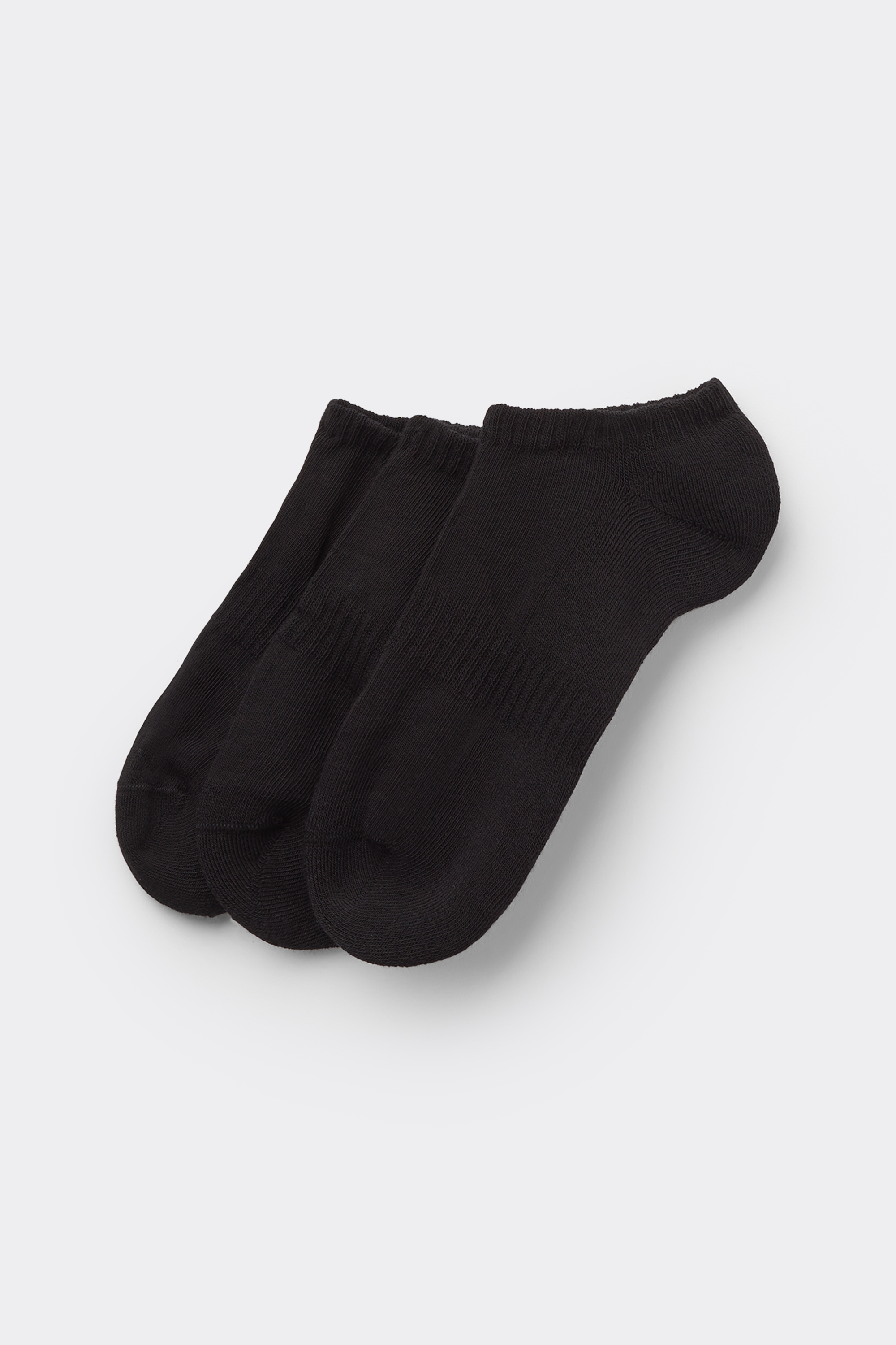 3 x Invisible sport socks in cotton