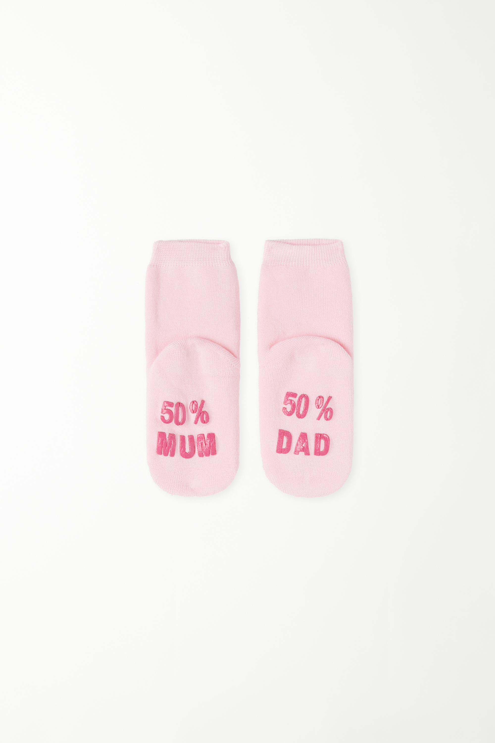 Girls' Short Non-Slip Patterned Socks