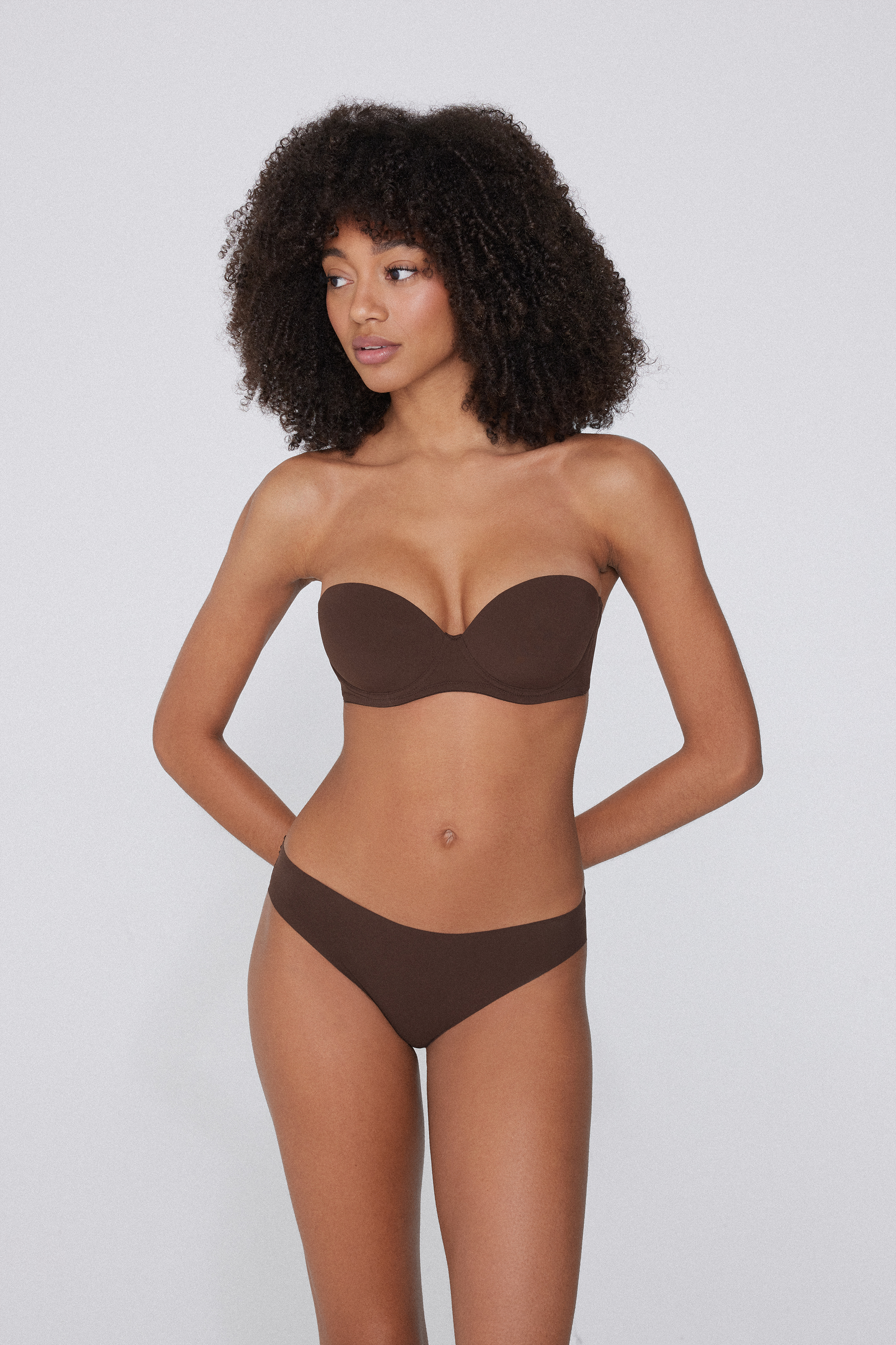 Soutien-gorge Bandeau Ultra-rembourré Madrid en Microfibre Recyclée