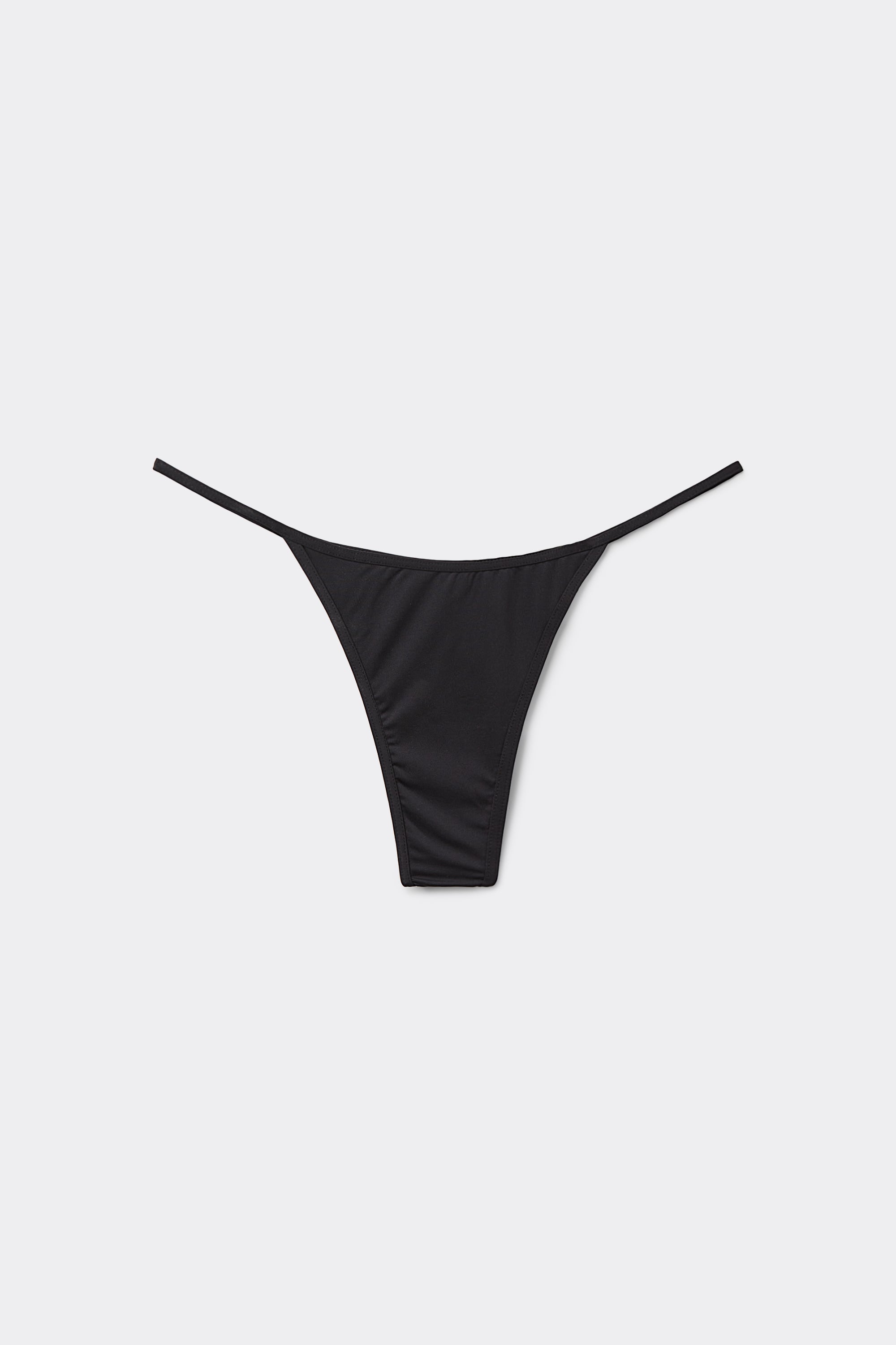 Braguita de Bikini Tanga Cintura Alta Microfibra Reciclada