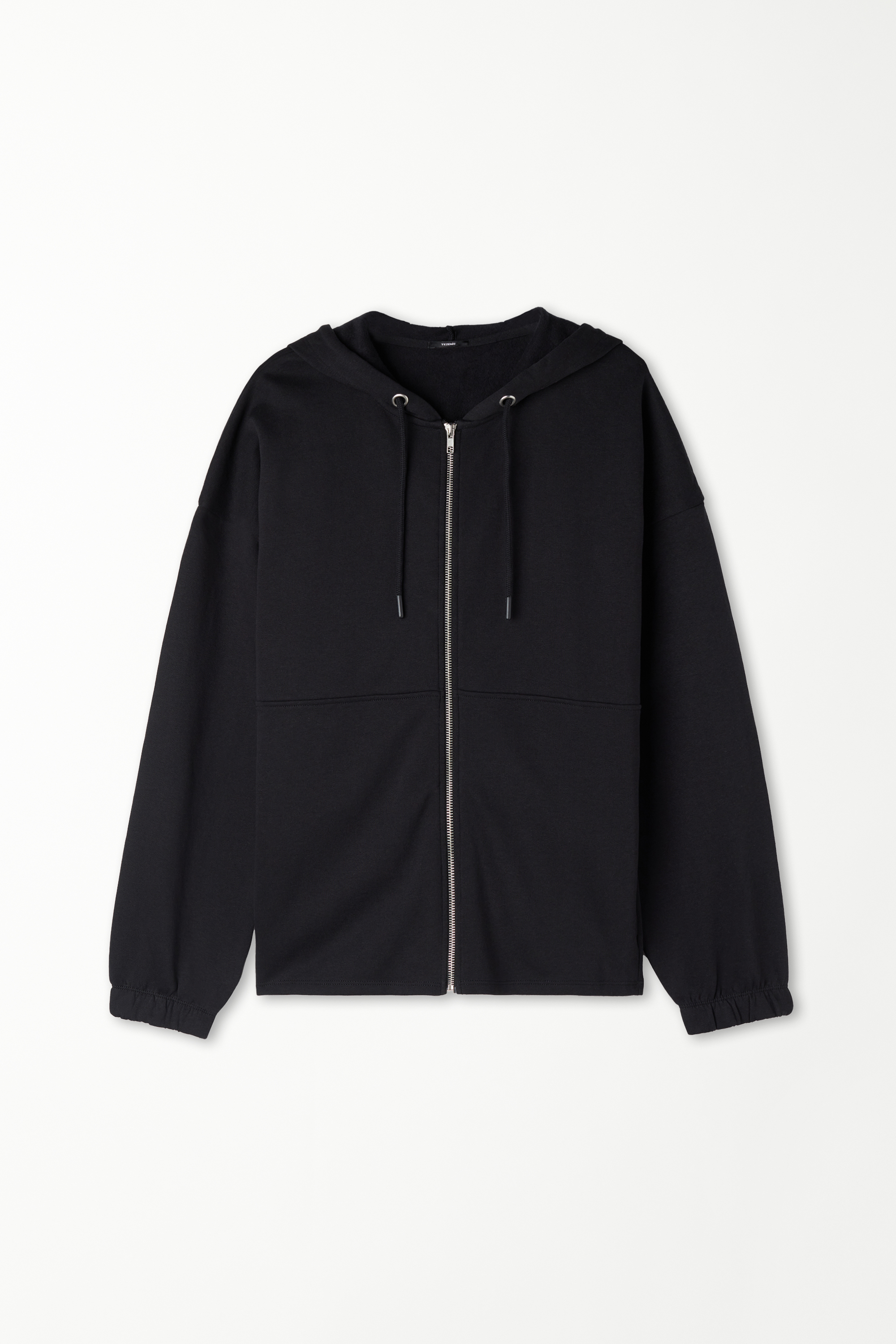 Long-Sleeved Zip-Up Hoodie