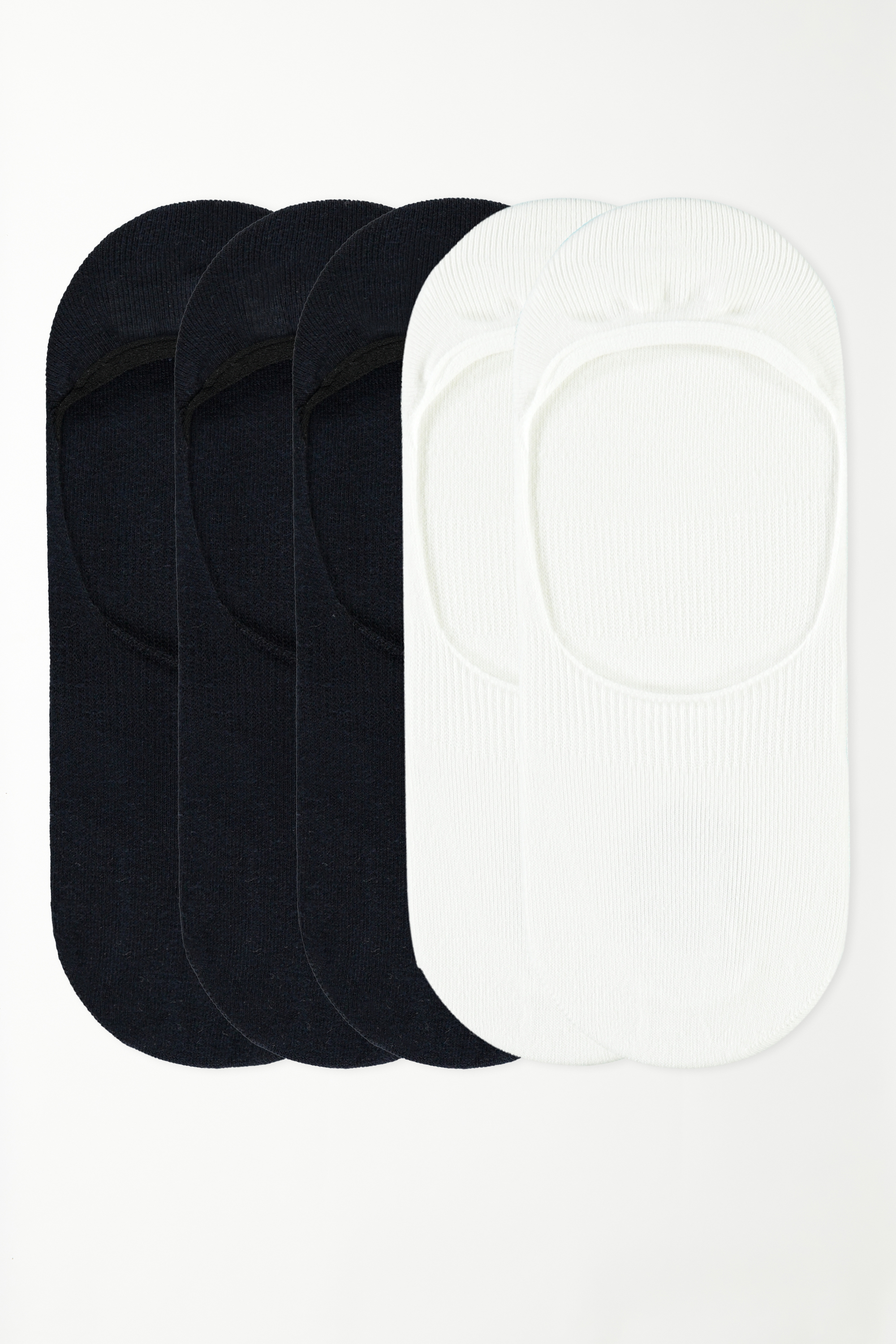 5 X Cotton No-Show Socks