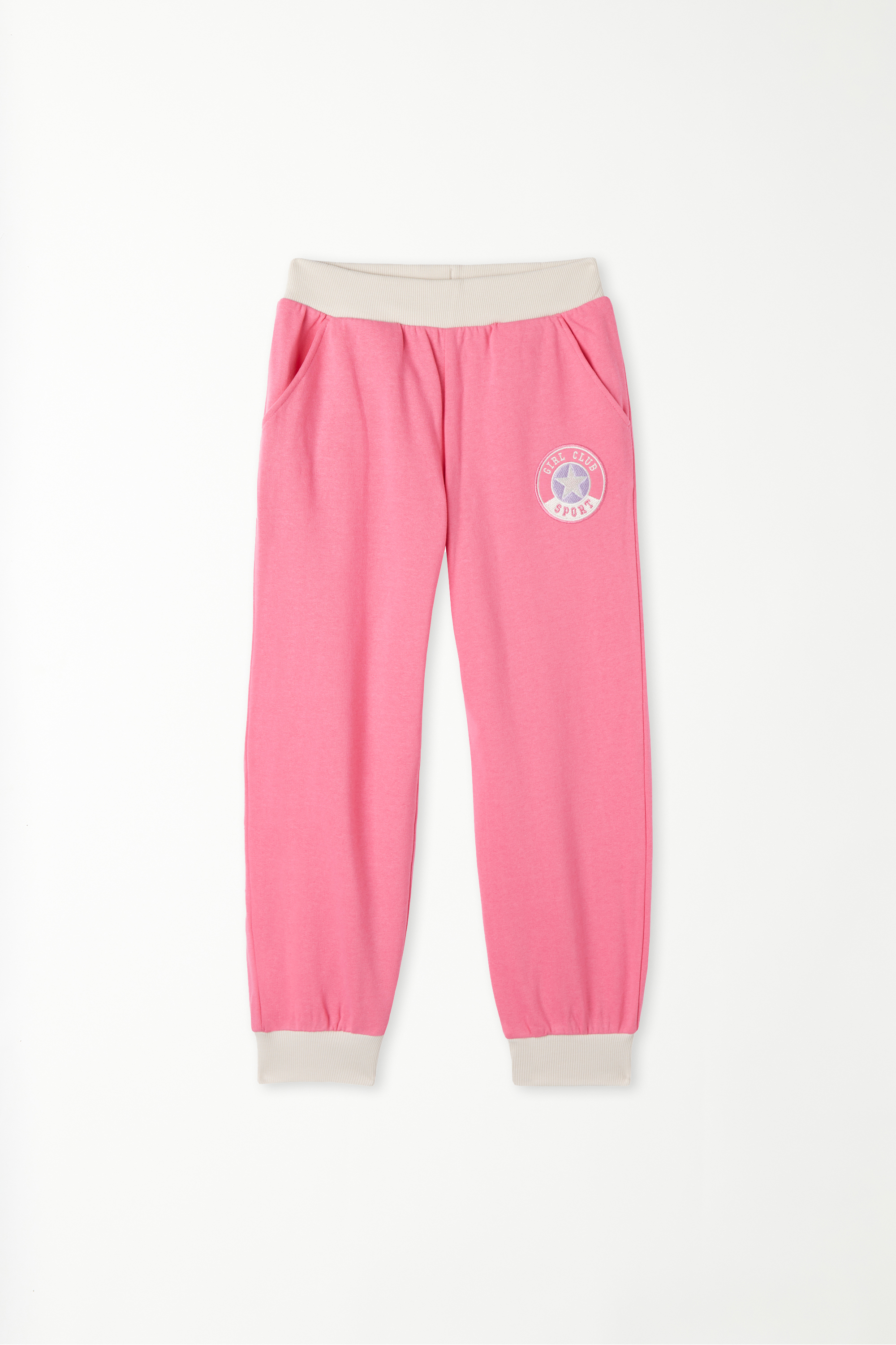Pantalón de Chándal de Felpa «Girl Club» para Niña