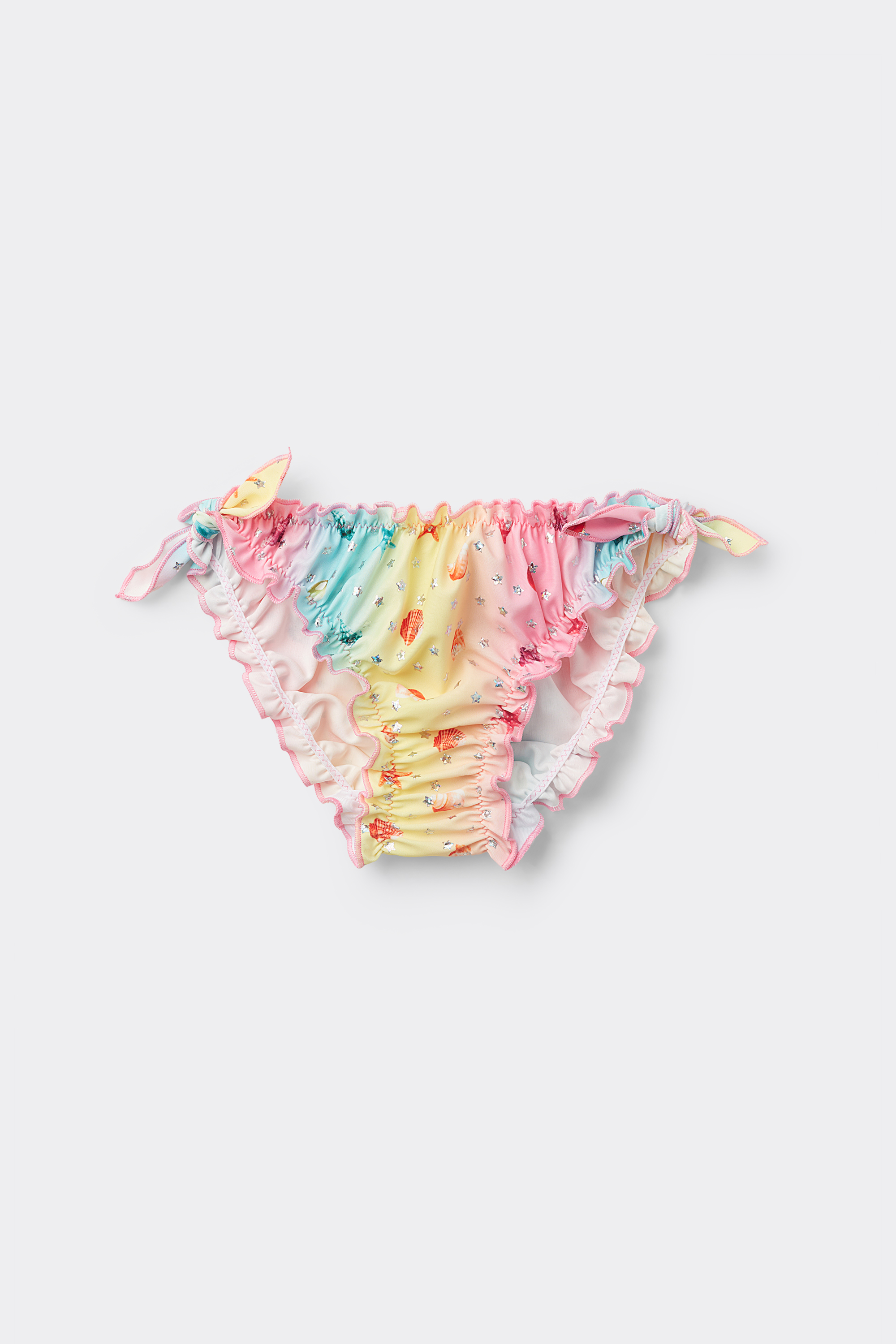 Costume Slip Cuffietta Bimba con Laccetti