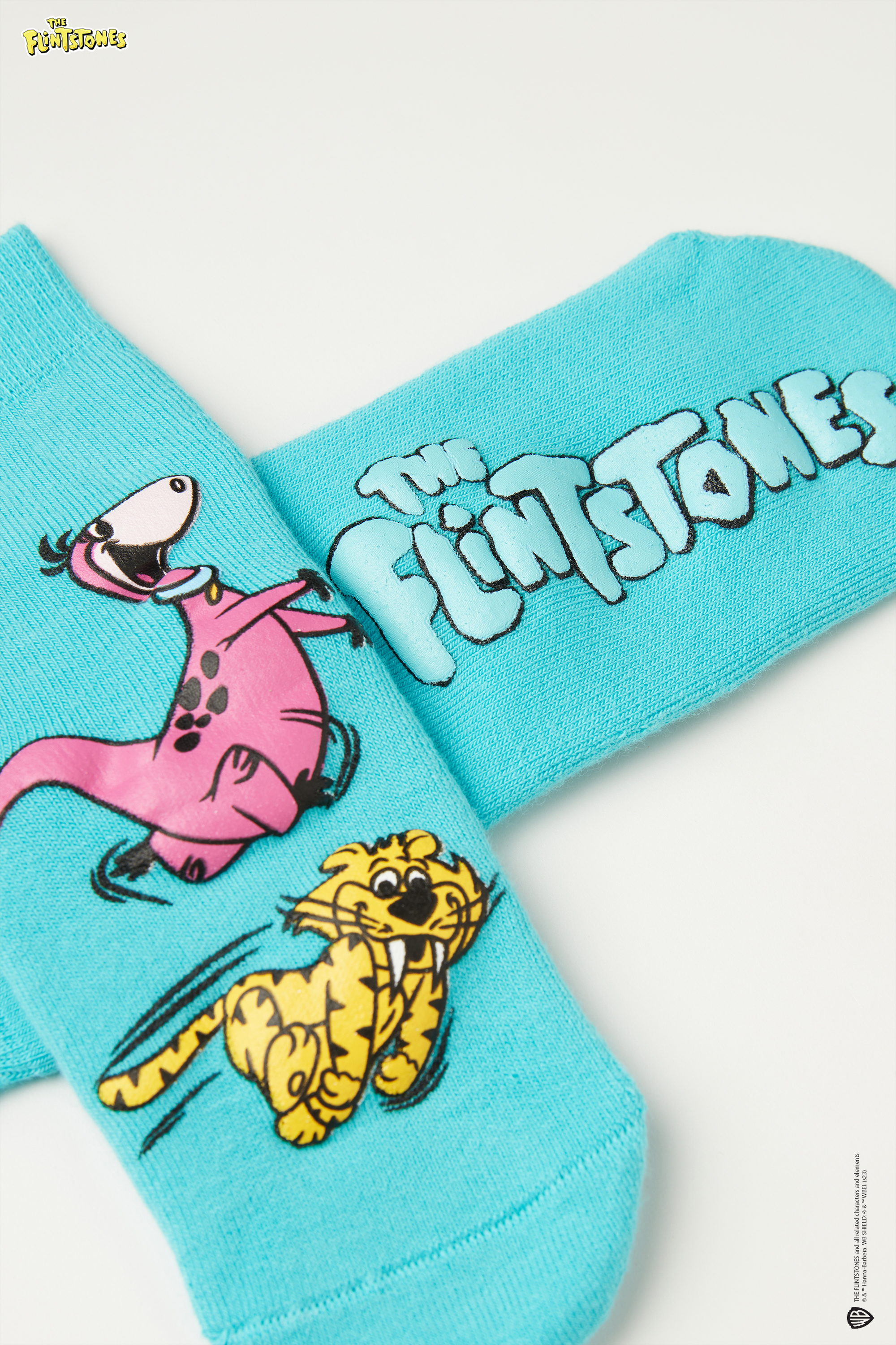 Antirutsch-Socken mit Flintstones-Print