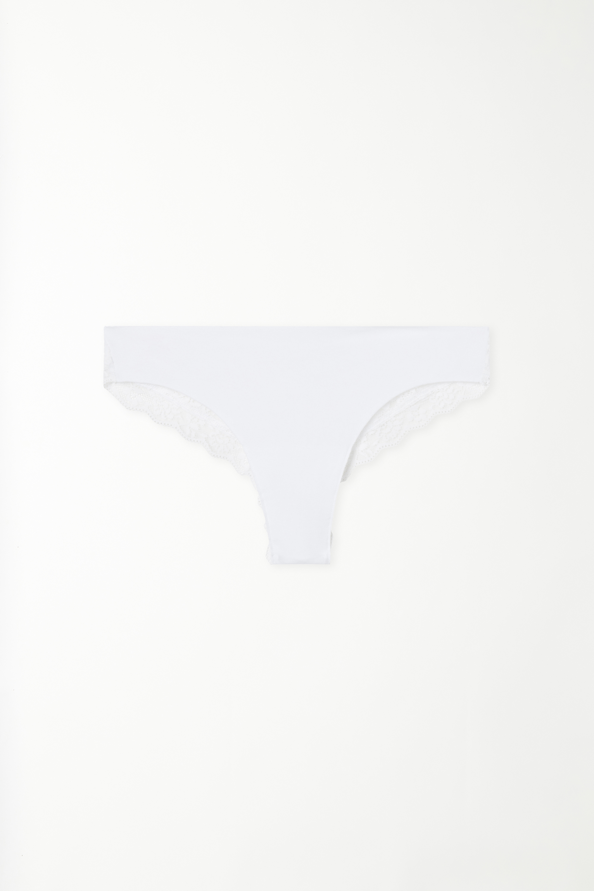 Recycled Lace and Laser Cut Cotton Brazilian Briefs