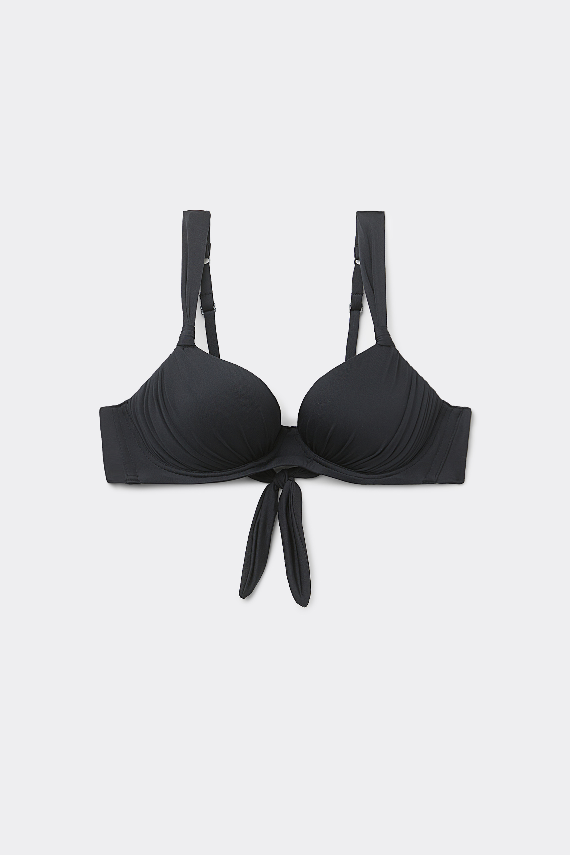 Ruched Recycled Graduated Balconette Bikini Top