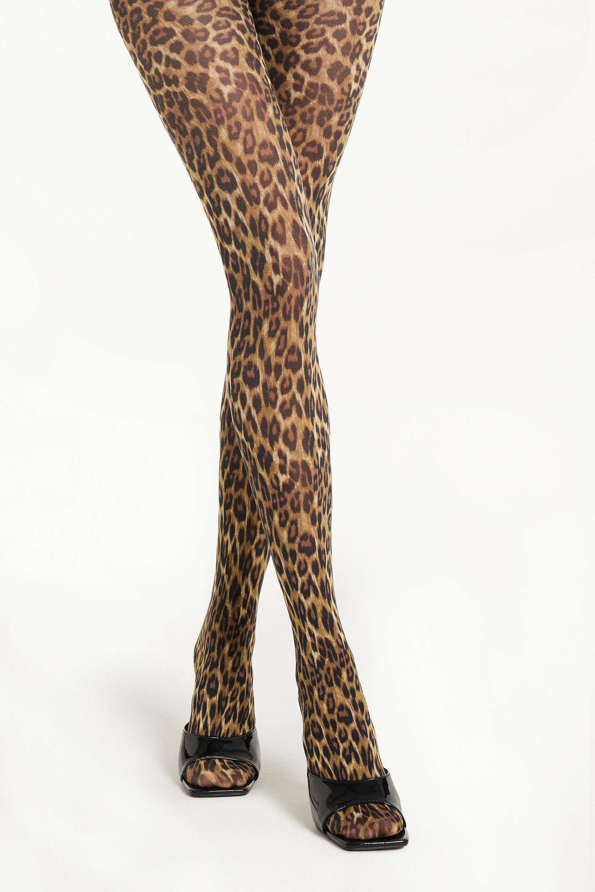 100 Denier Printed Tights