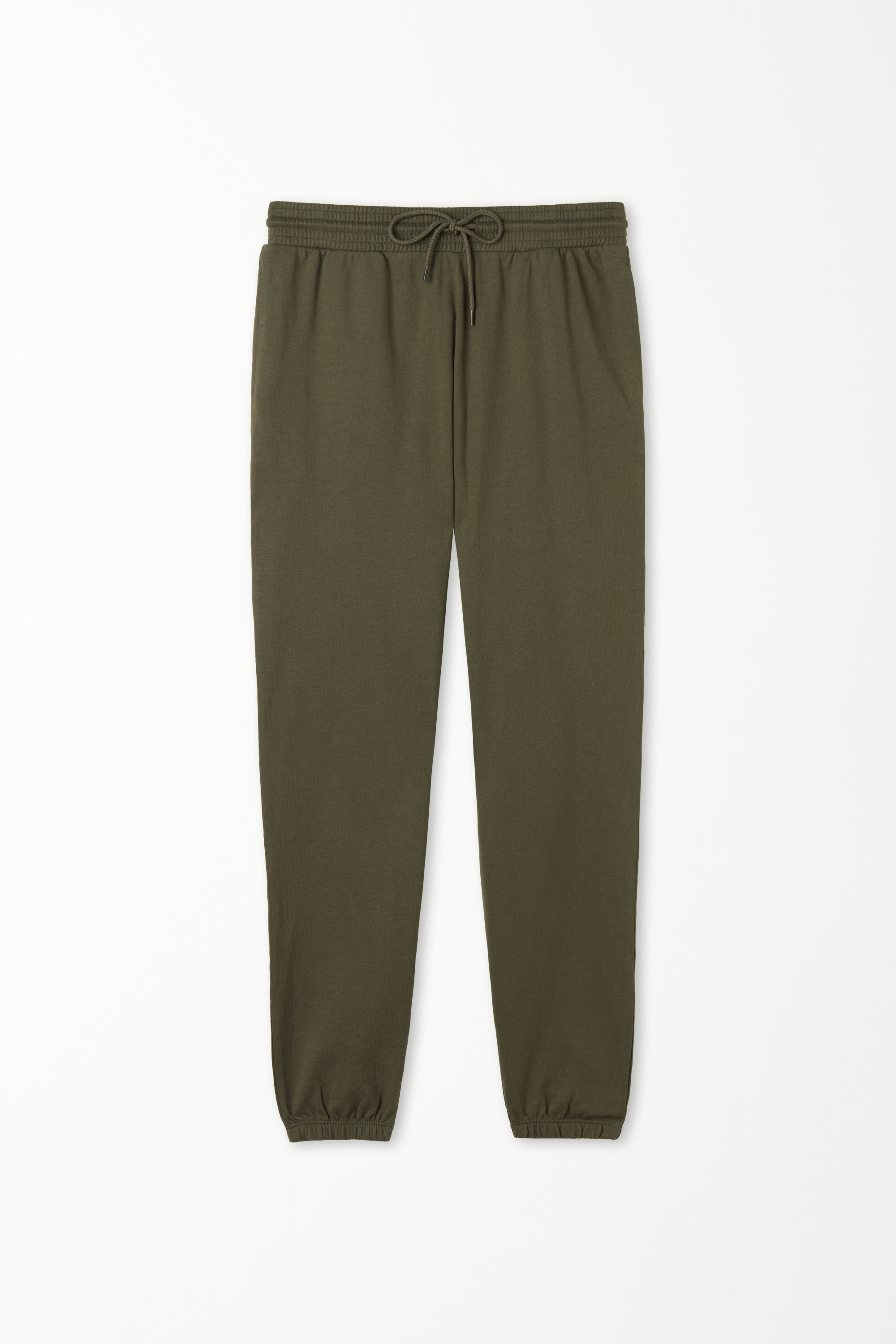 Joggers with Welt Pocket and Drawstring