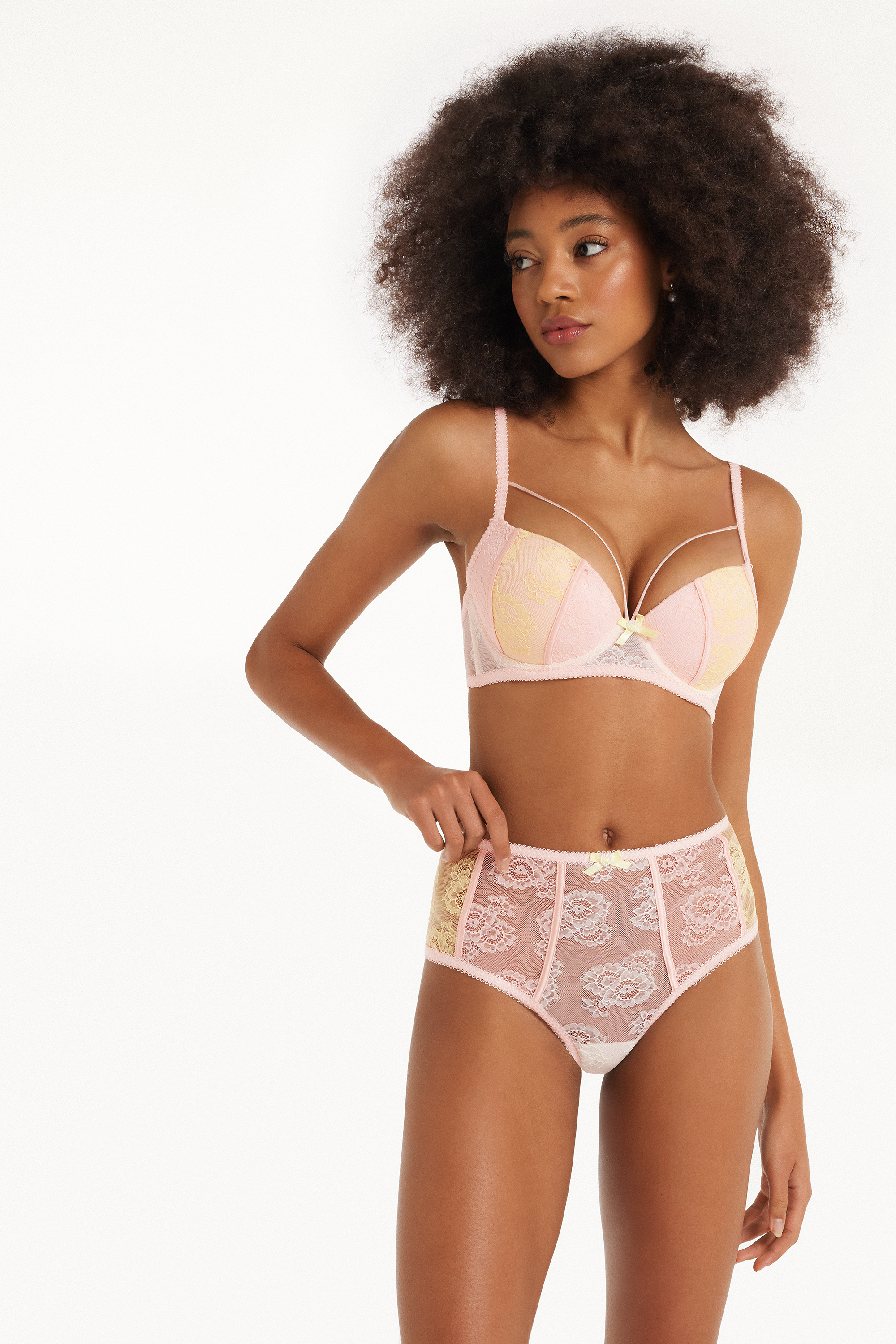 Sunset Lace High-Waisted Hipsters