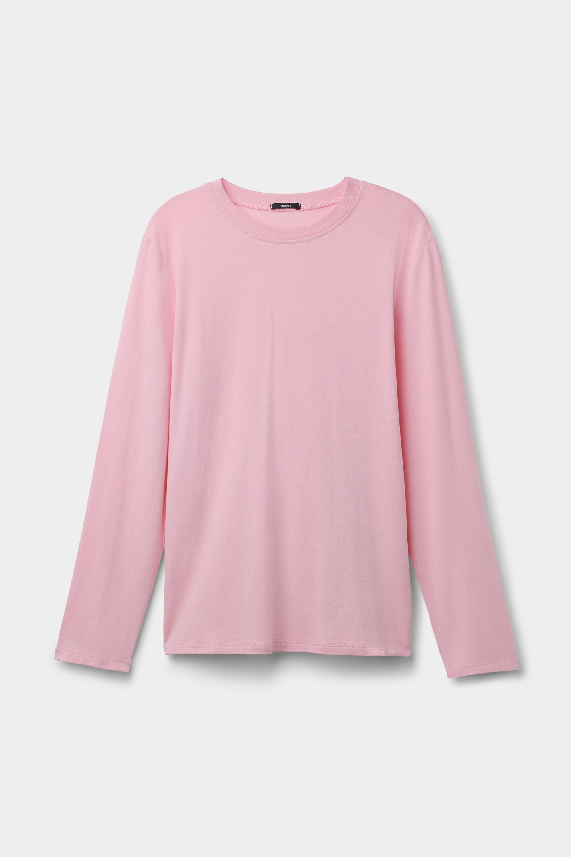 Maglia Manica Lunga Girocollo Cotone e Modal