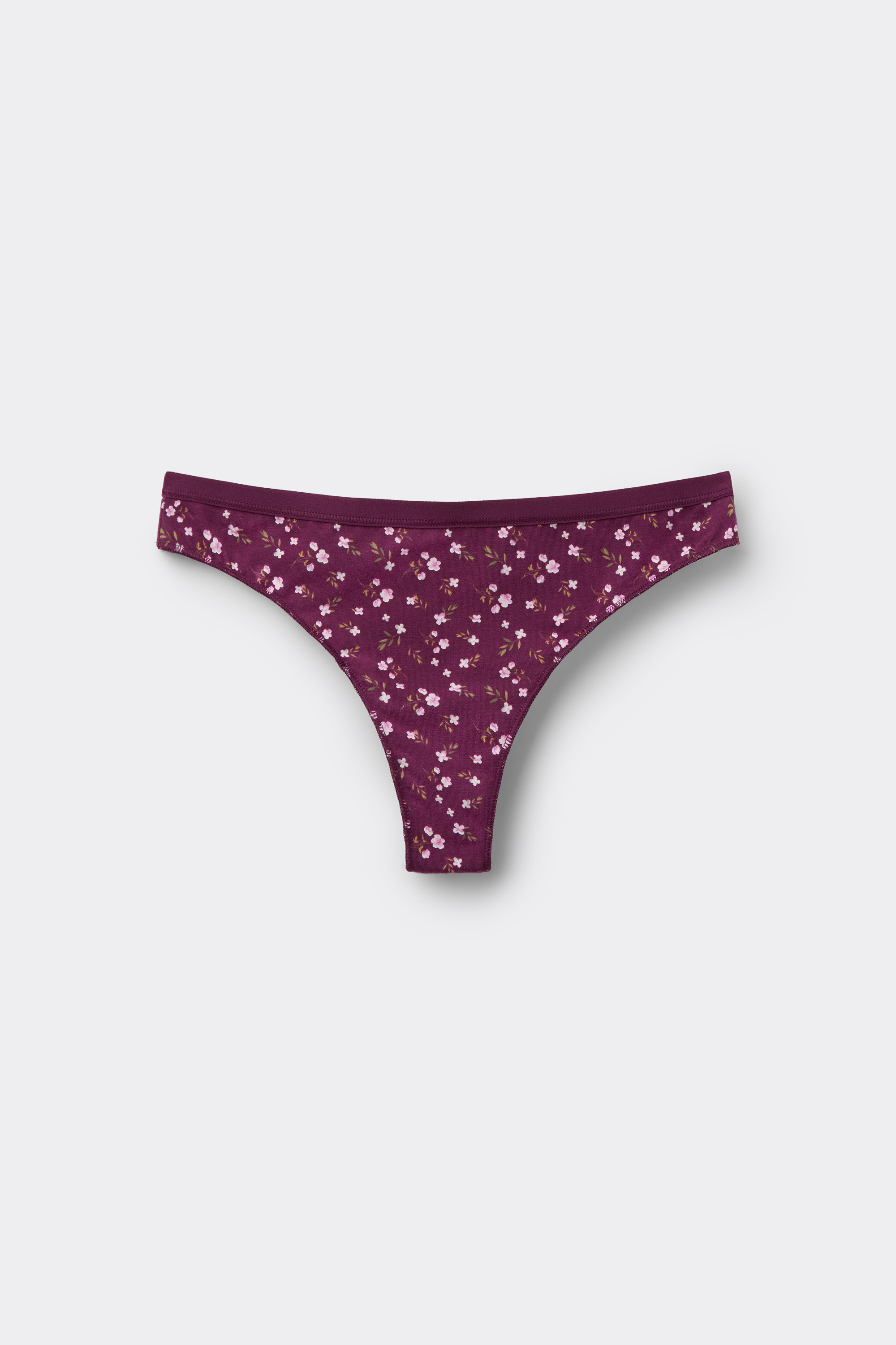 Culotte brésilienne en coton imprimé
