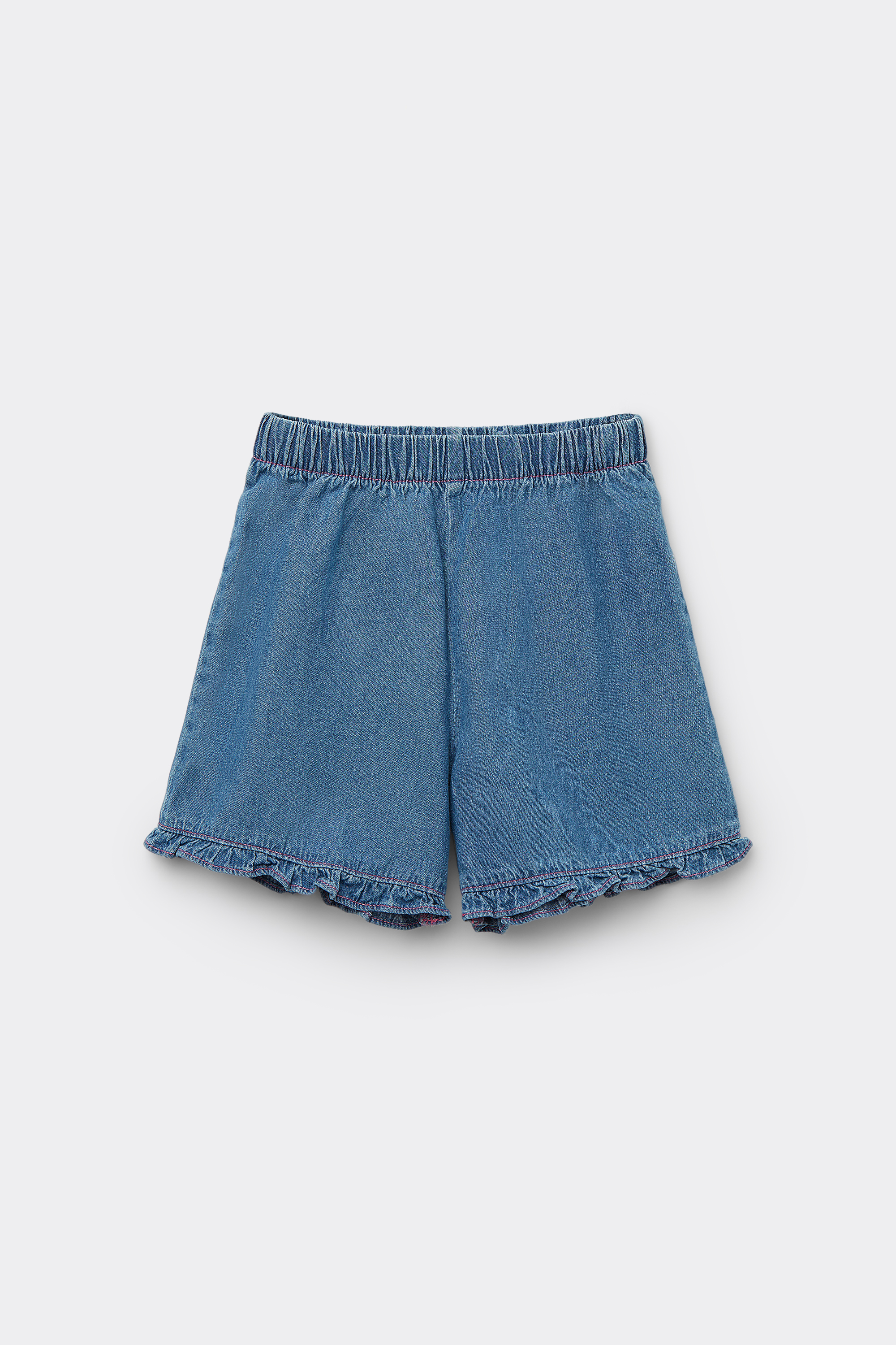 Σορτς Denim με Φραμπαλά για Κορίτσια