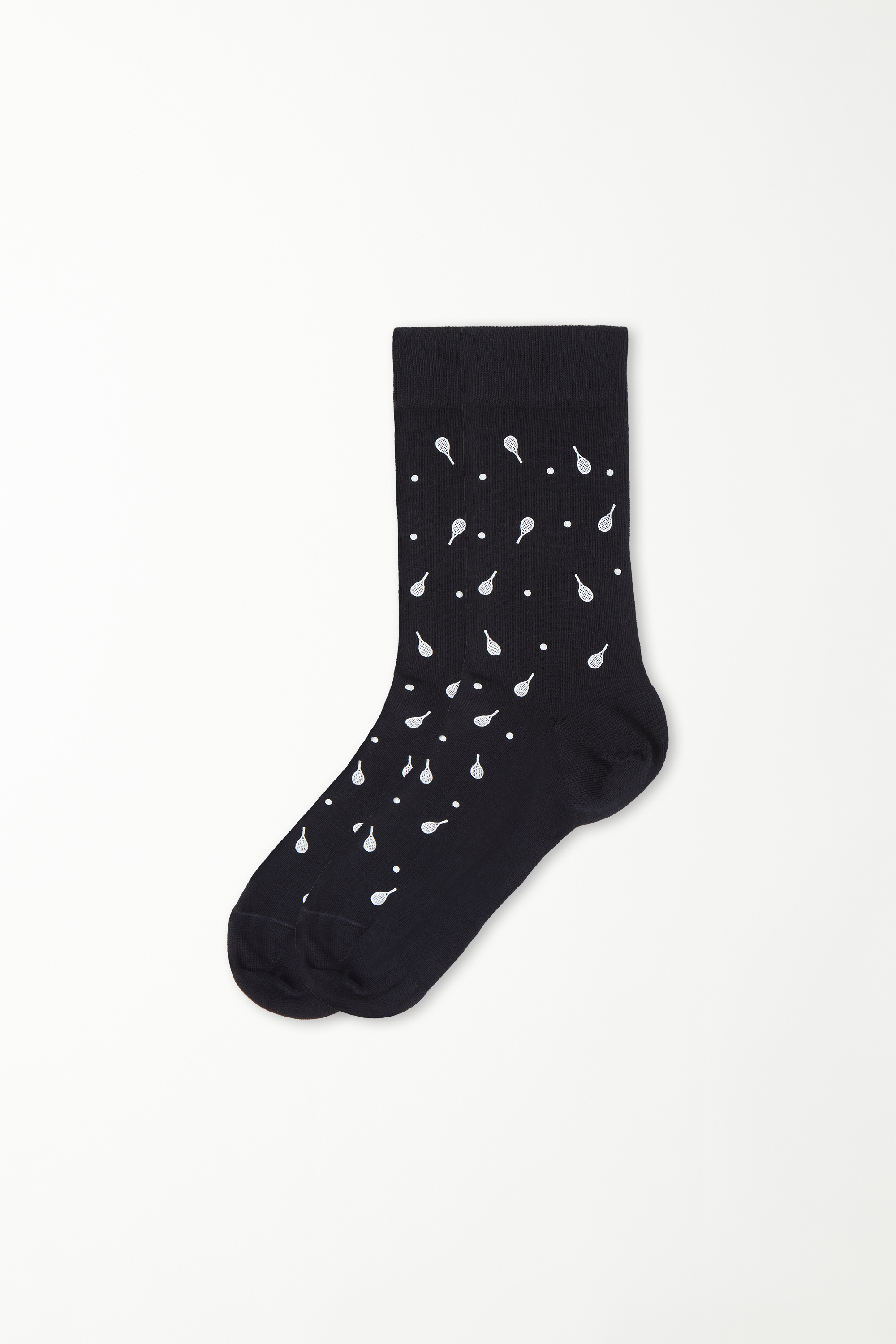 Men’s Short Printed Cotton Socks