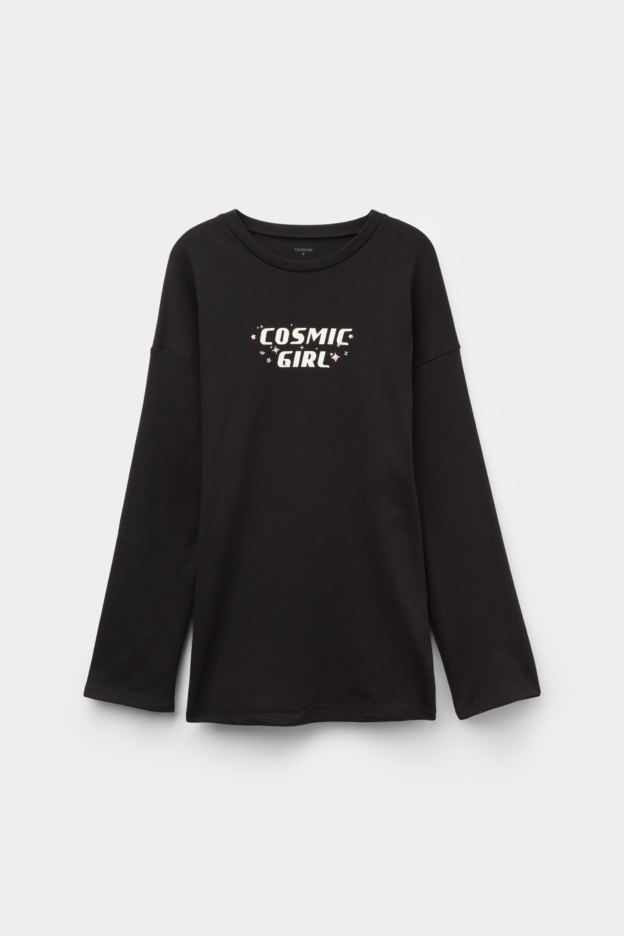 Maglia Cotone Manica Lunga Over
