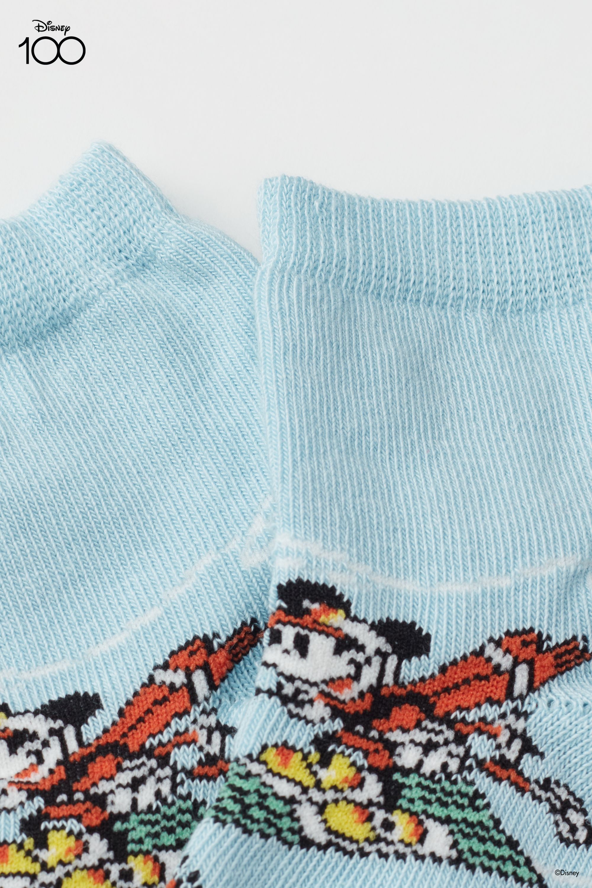 Baumwoll-Kurzsocken für Kinder Disney 100