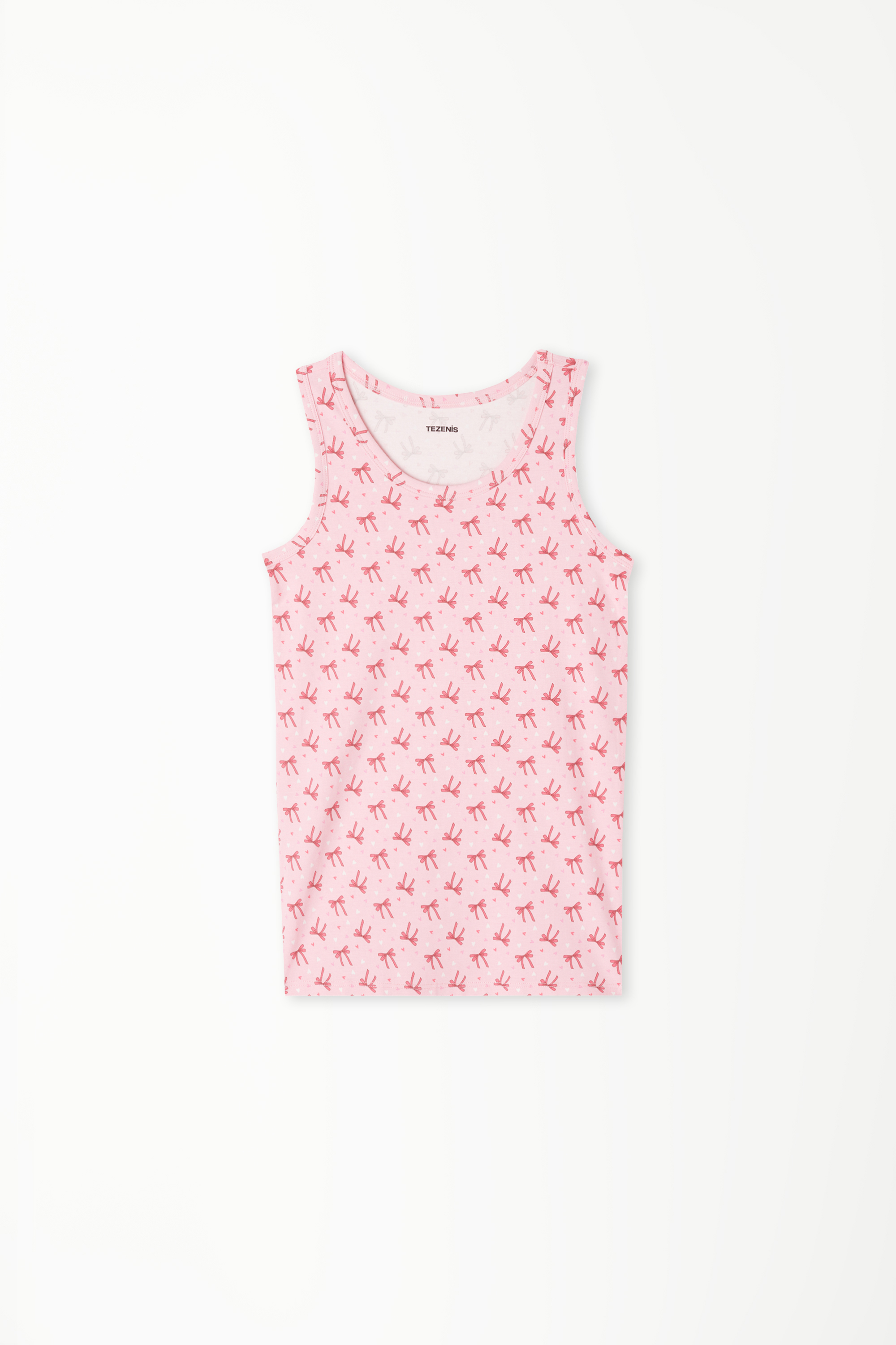 Camiseta de Tirantes Anchos de Algodón Estampado Niños Unisex