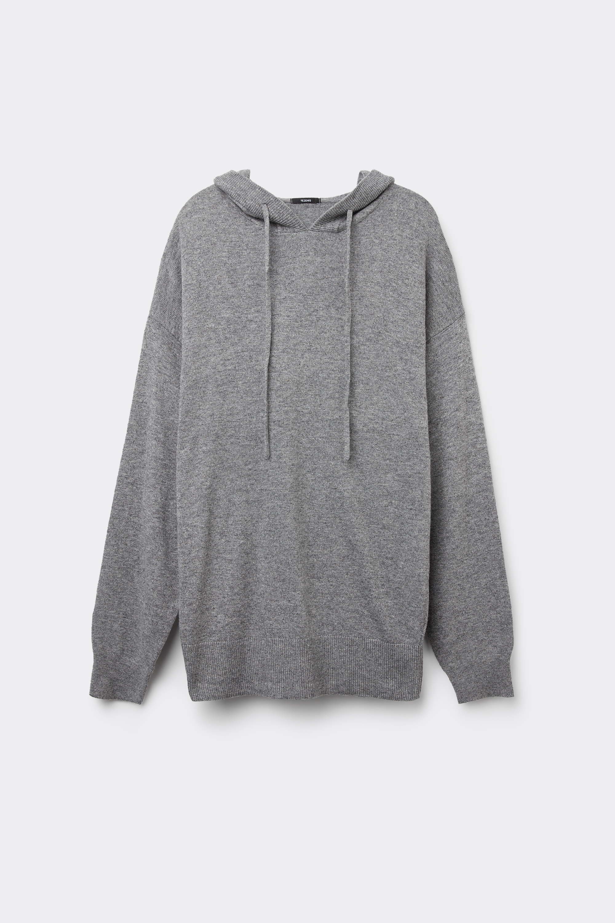 Heavy Hooded Sweater with Wool