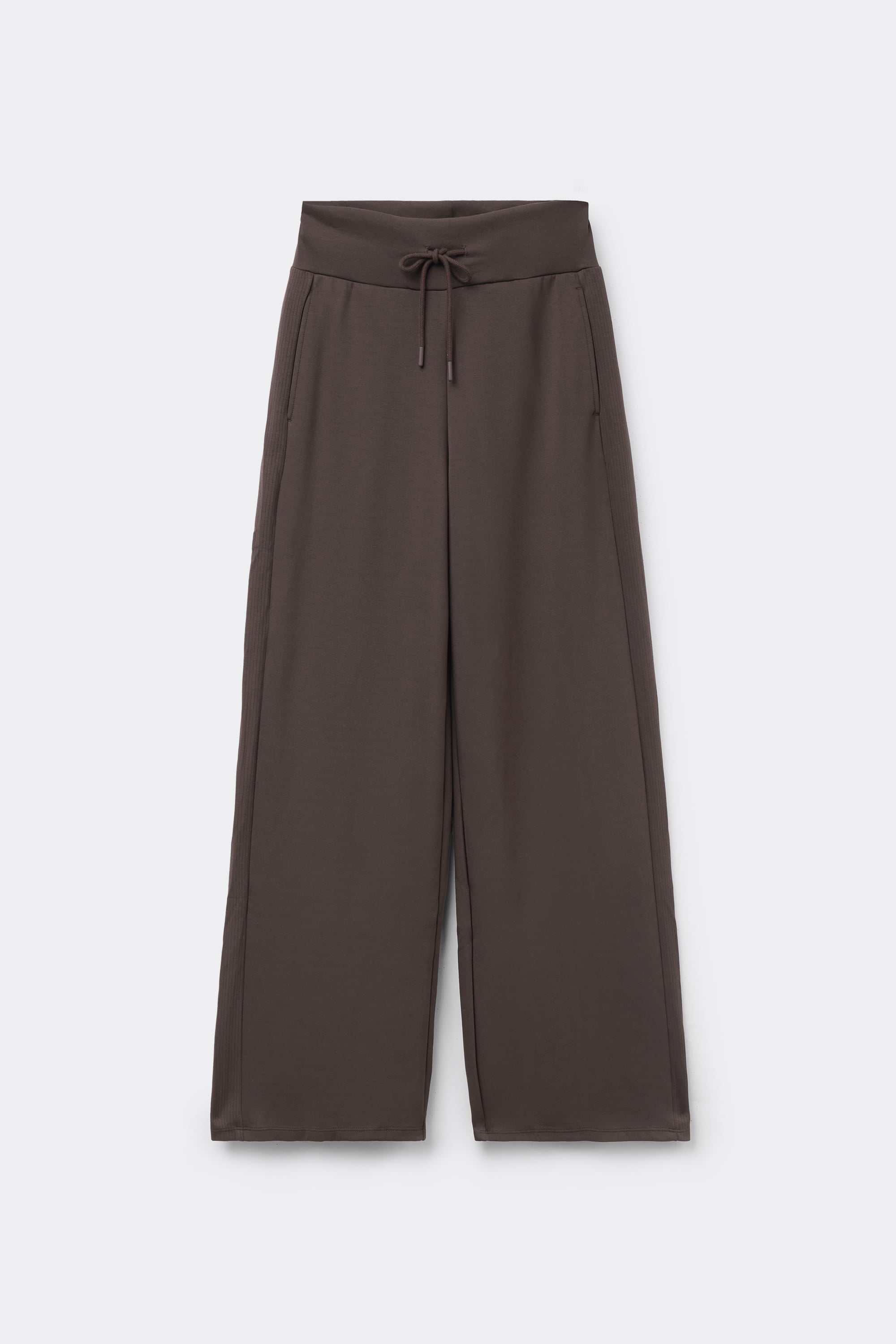 Žebrovan&eacute; Har&eacute;mov&eacute; Kalhoty s Pruhy Superior Softness