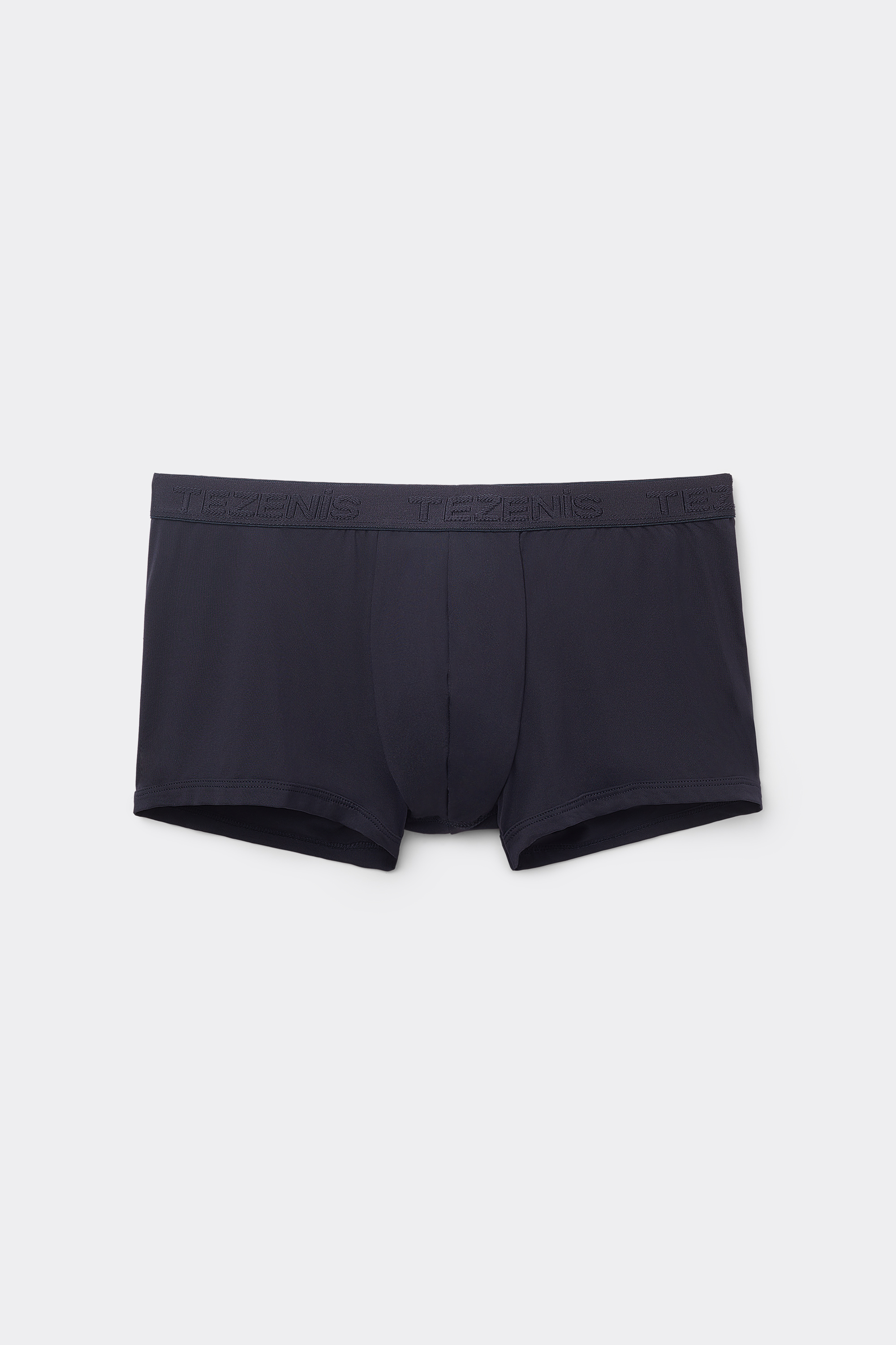 Microfiber Boxers with Logoed Elastic Waistband