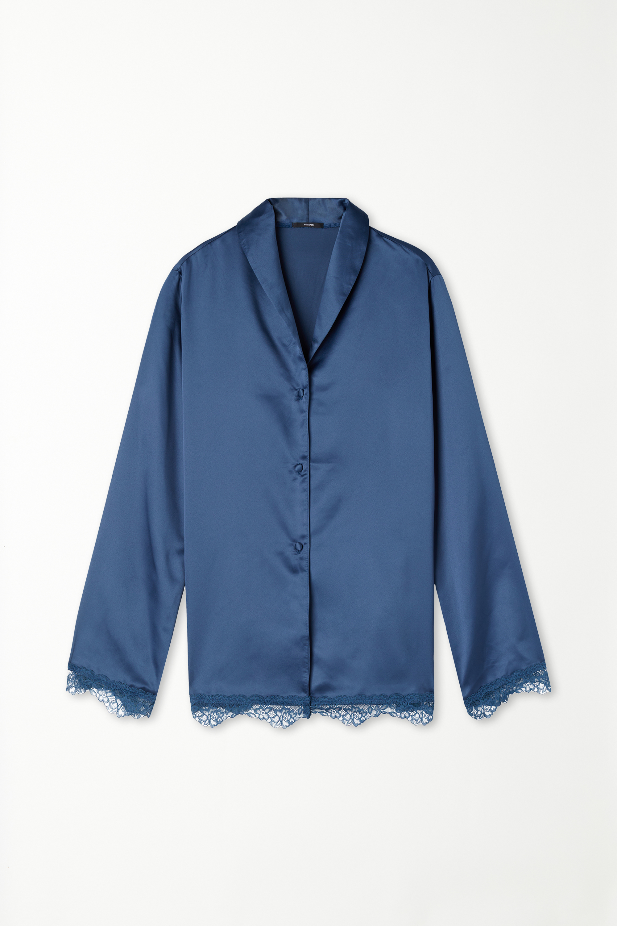Рубашка Classy Satin с Длинными Рукавами