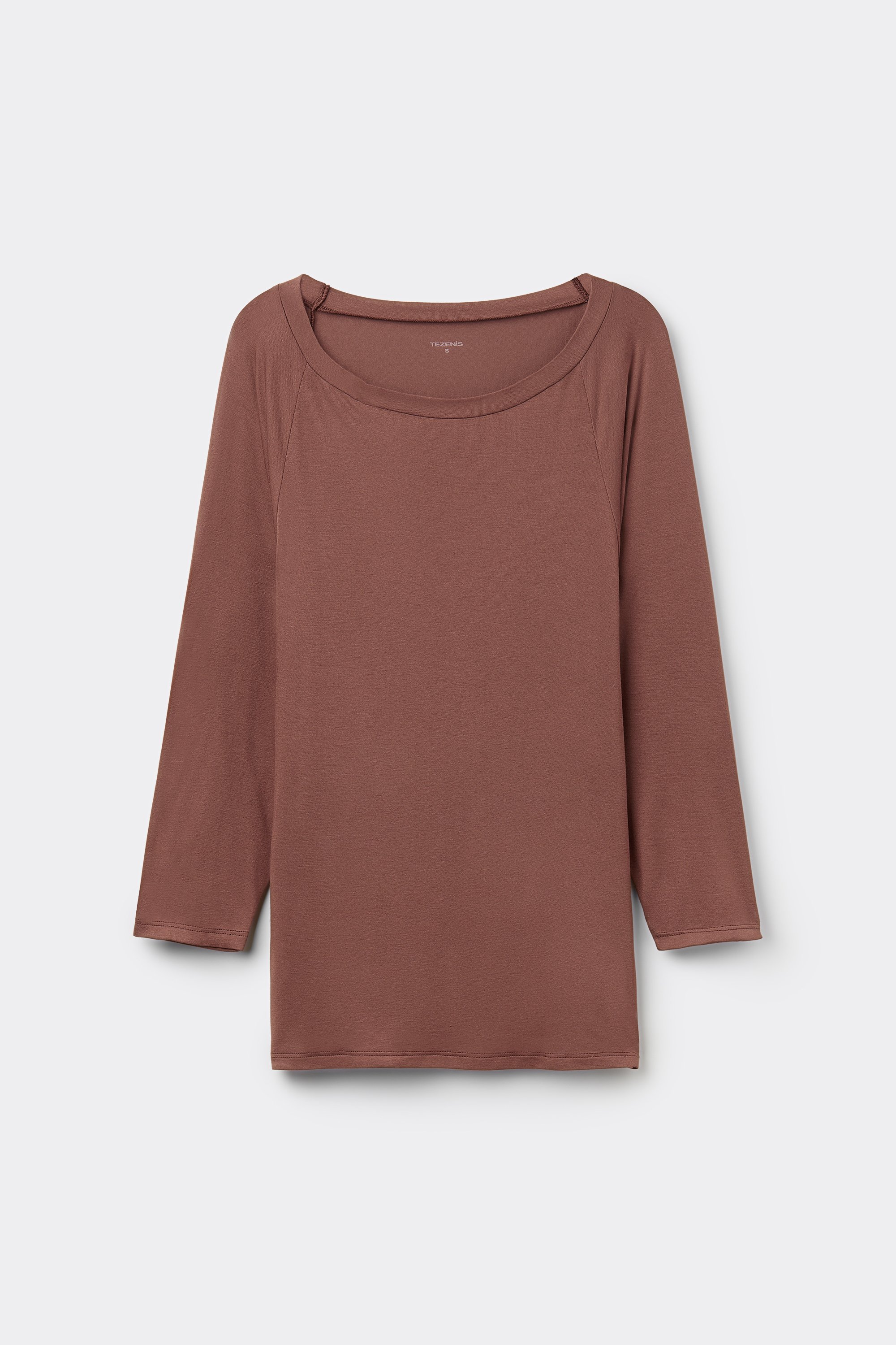 Maglia Manica 3/4 Scollo Barchetta Over