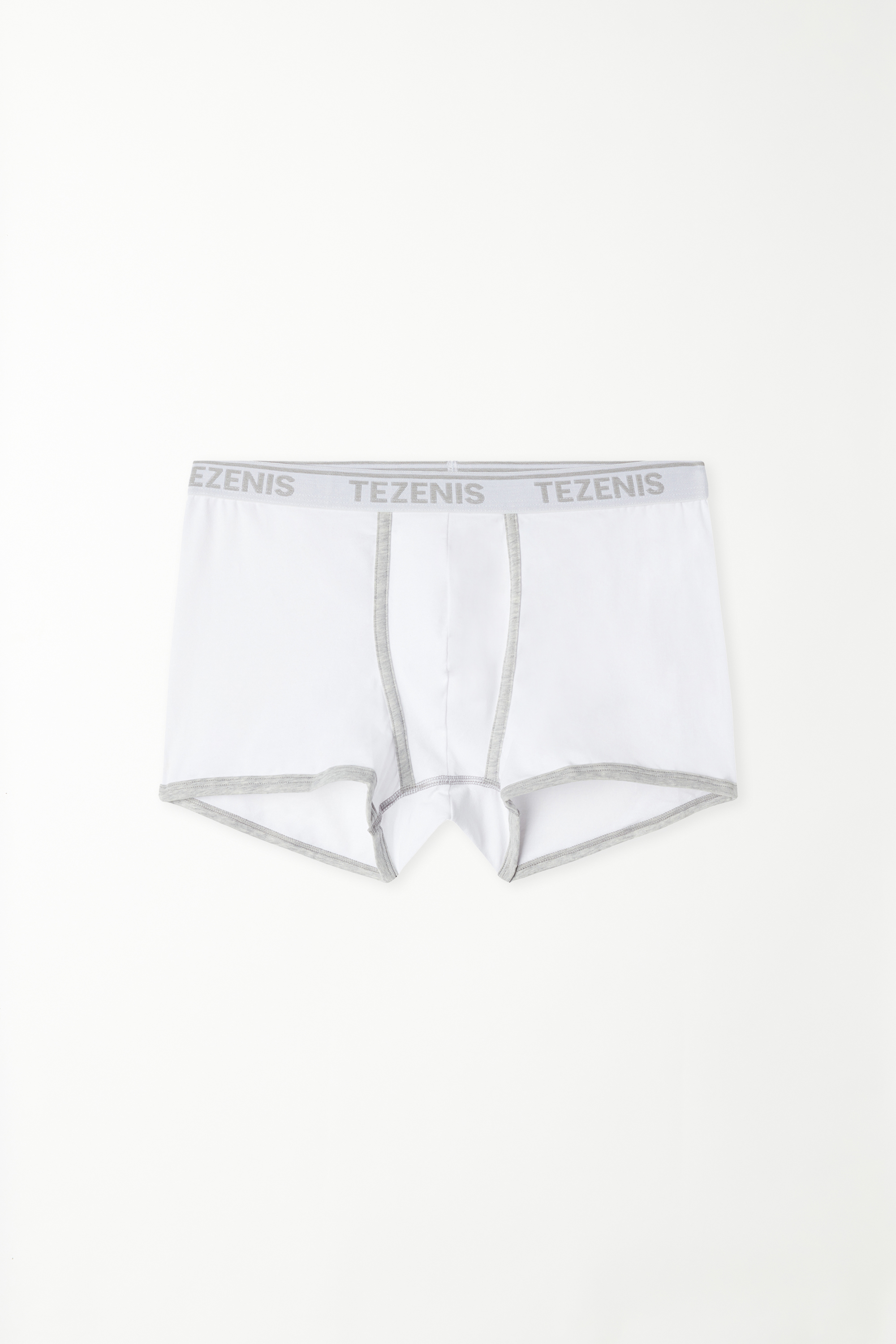 Cotton Logo Boxer Briefs with Contrasting Edging