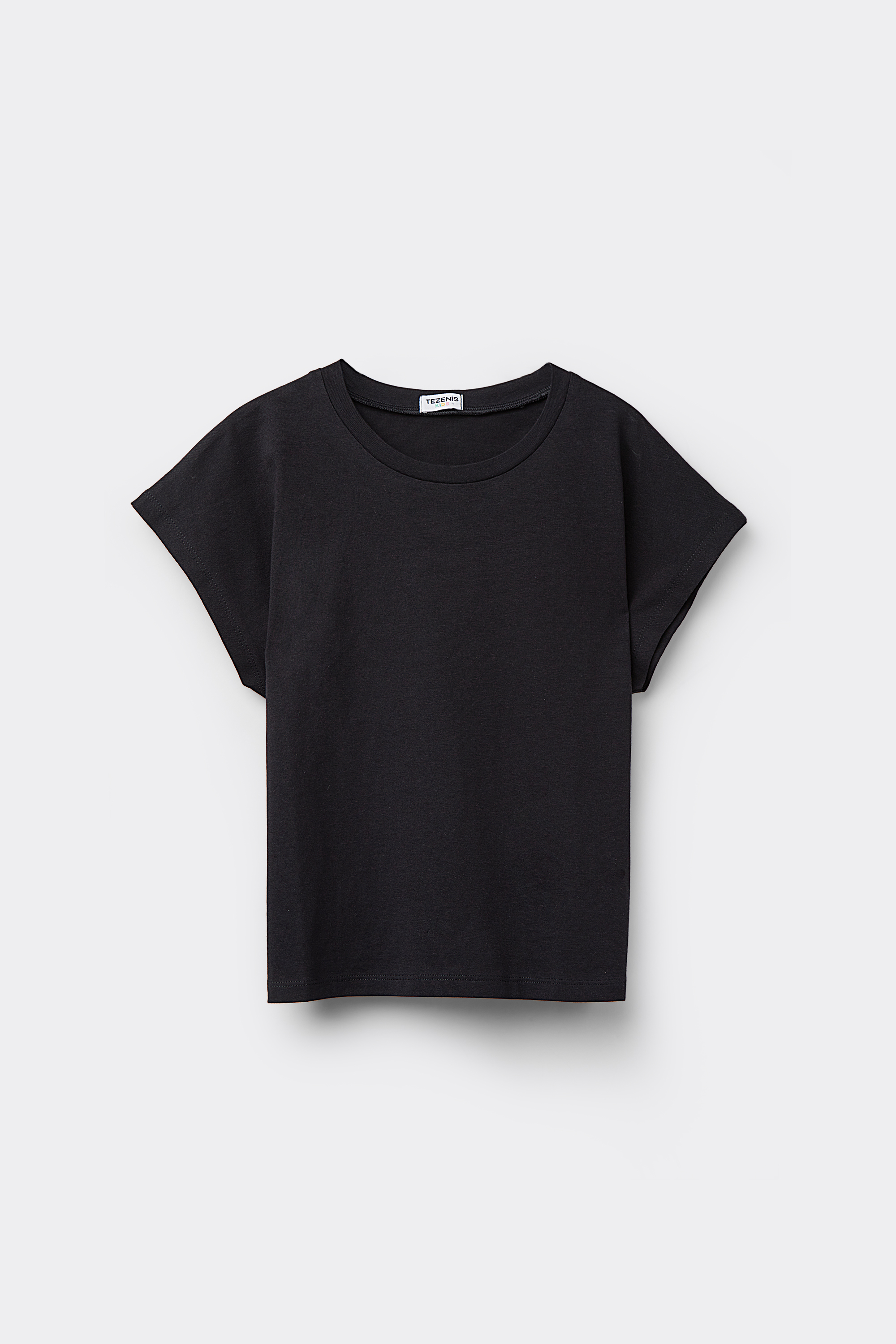 Camiseta Algodón Manga Ancha Niña