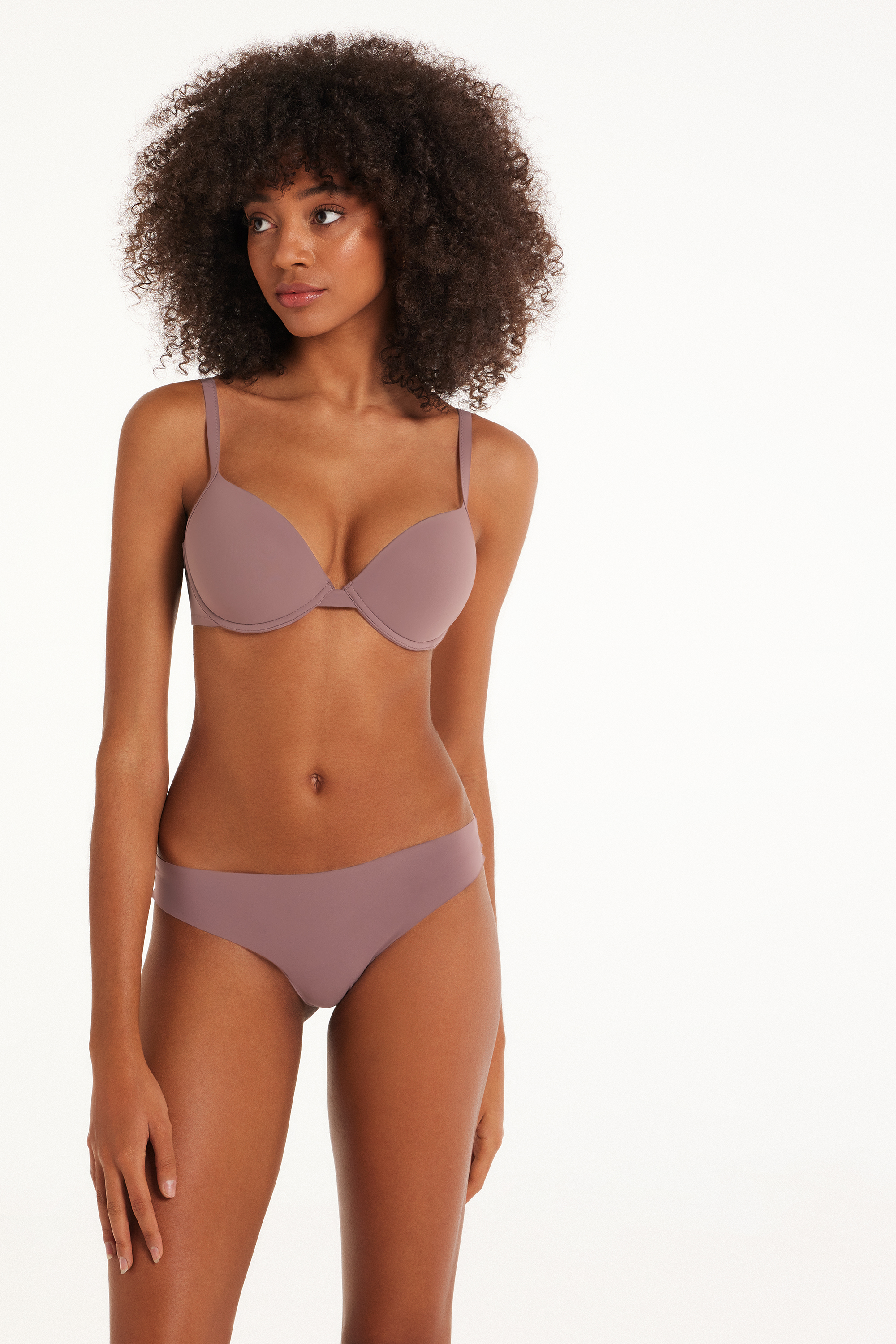 Raw-Edge Microfibre Brazilian