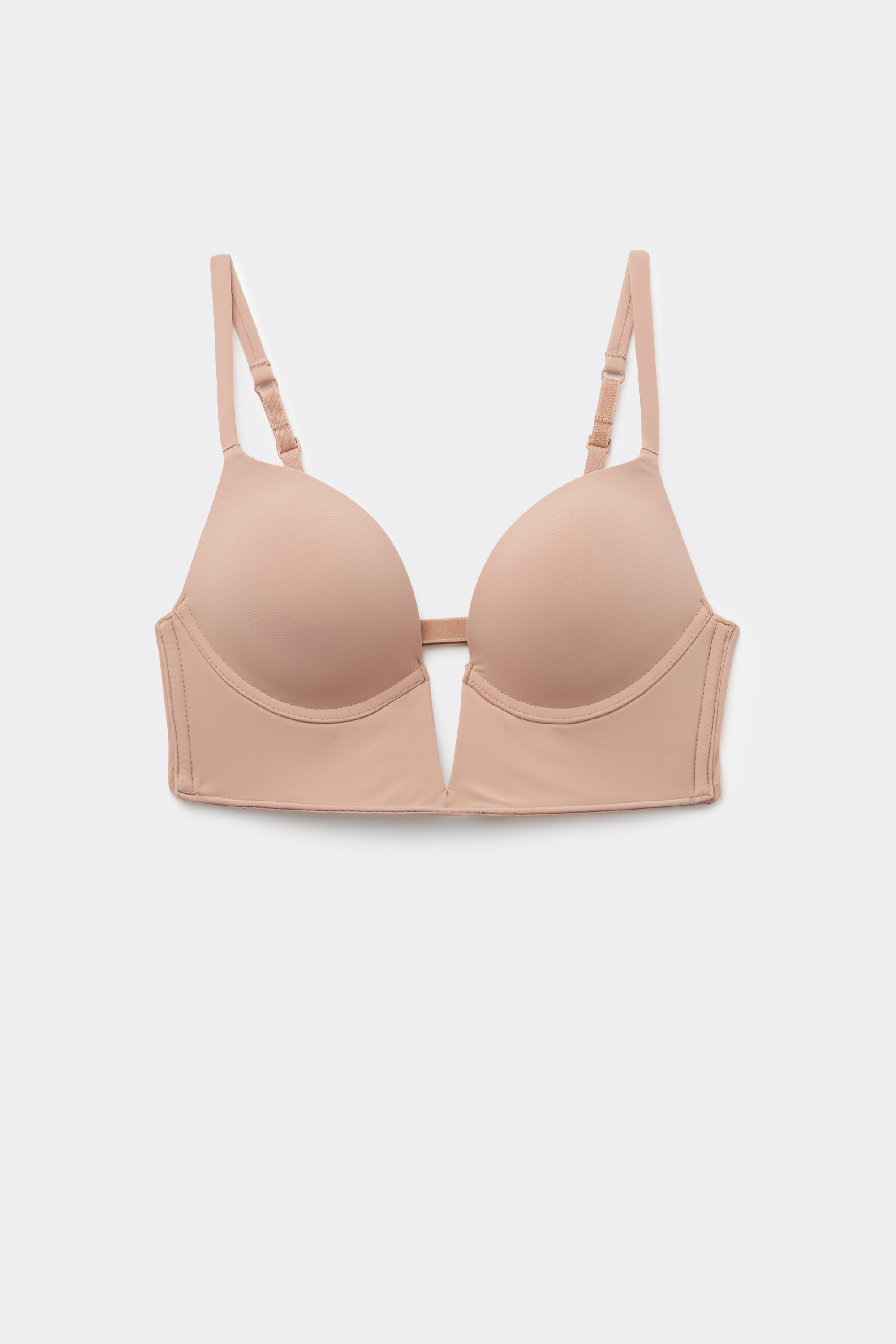 Szivacsos Push-Up Melltart&oacute; V-alak&uacute; Dekolt&aacute;zzsal