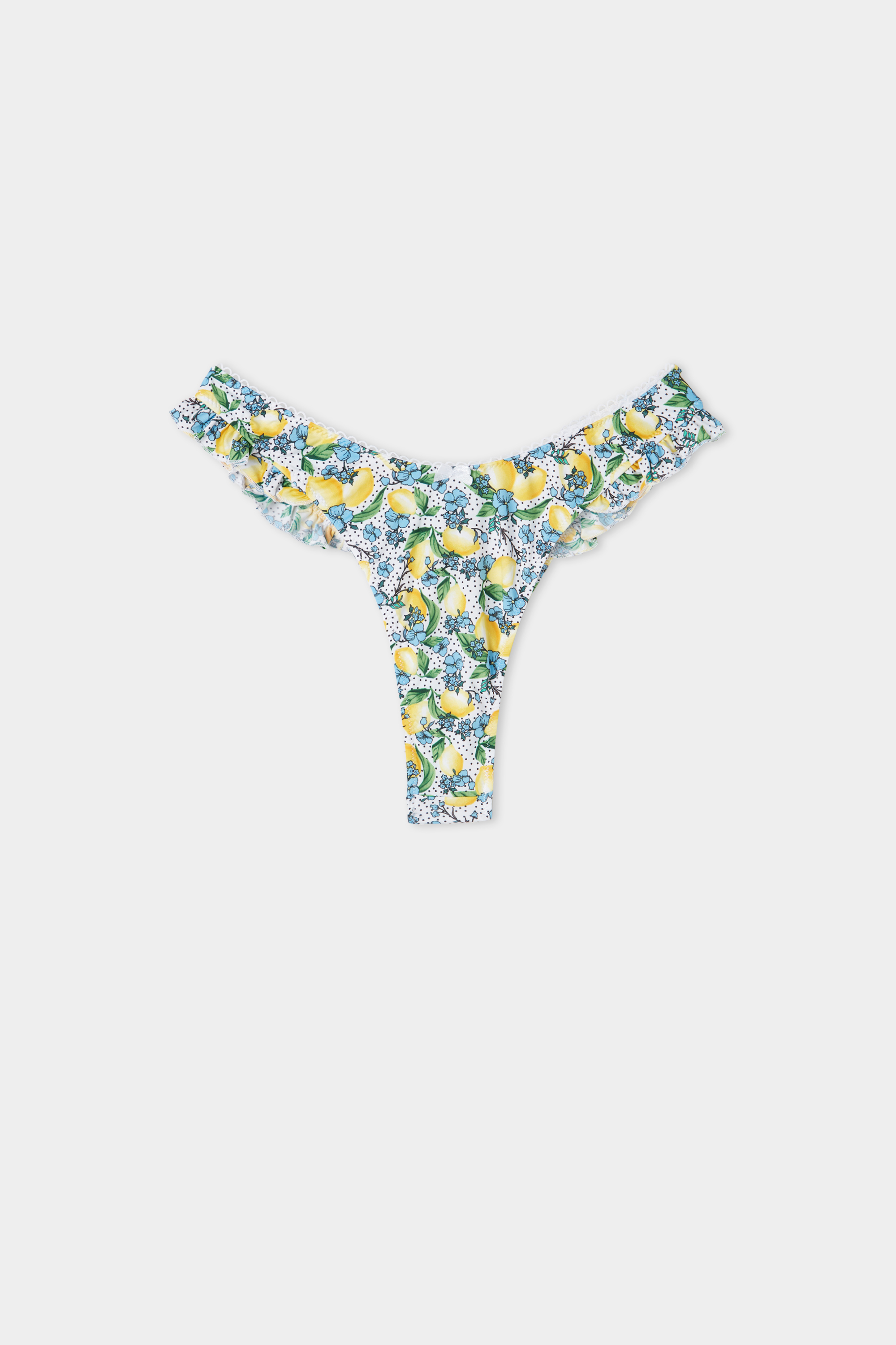 Romantic Costiera High-Cut Brazilian Bikini Bottoms