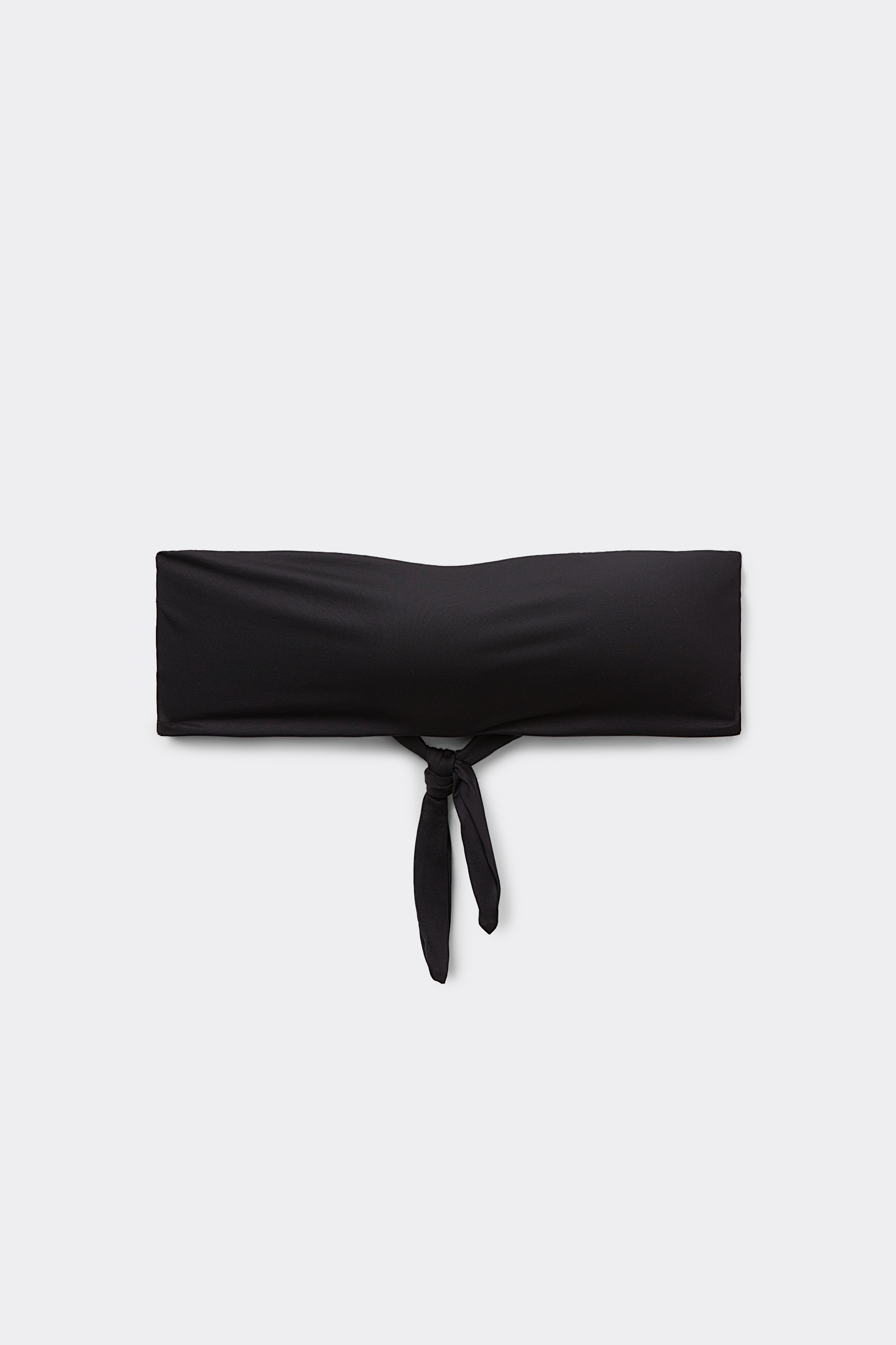 Recycled Microfibre Bandeau Bikini Top with Removable Padding