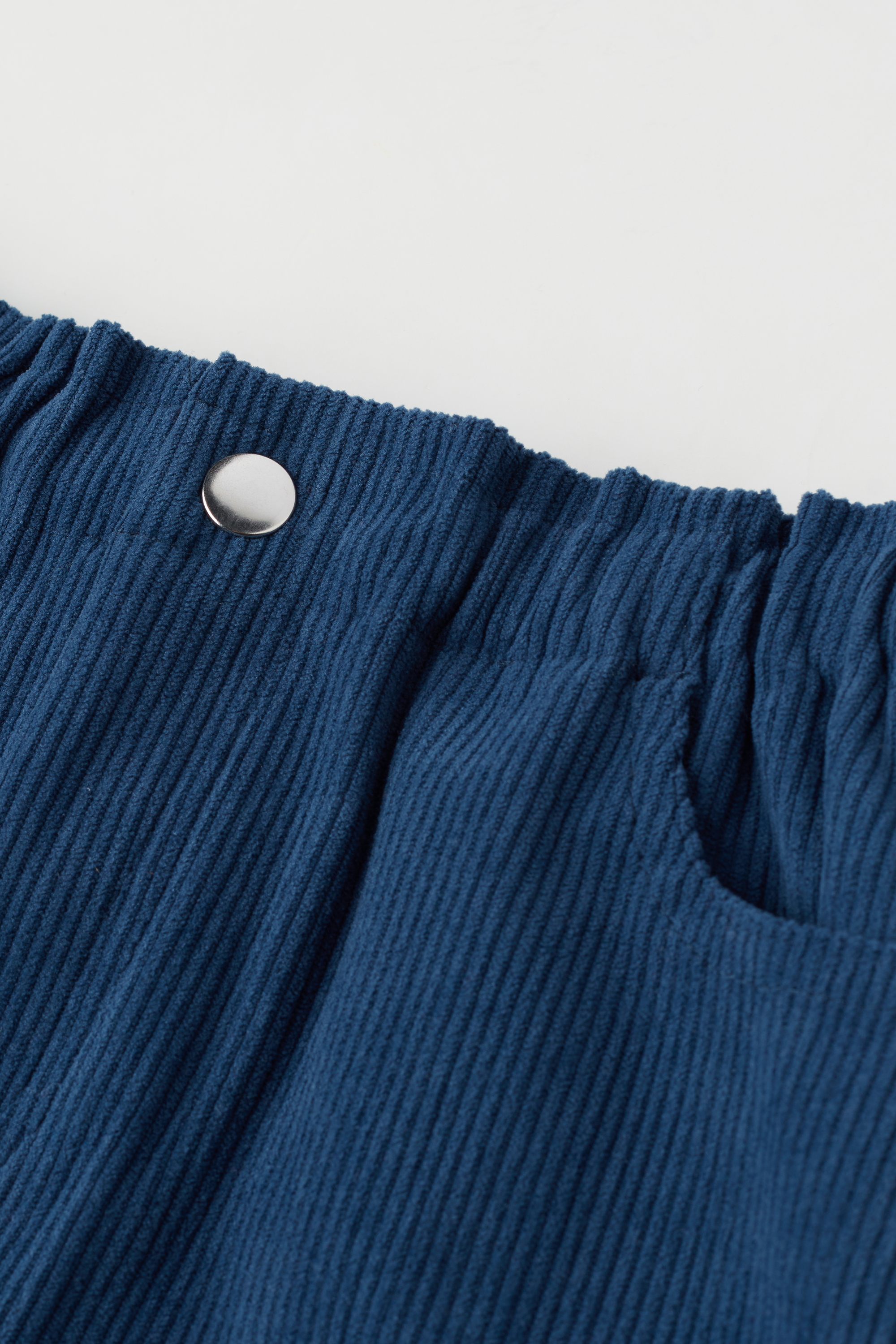 Girls’ Ribbed Velvet Mini Skirt