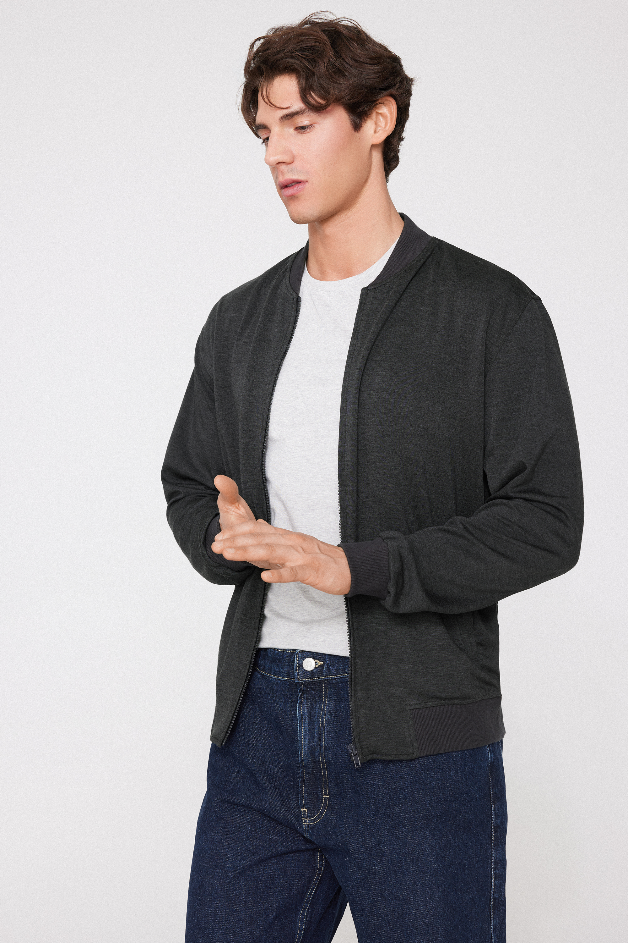 Bomber Felpa Soft touch