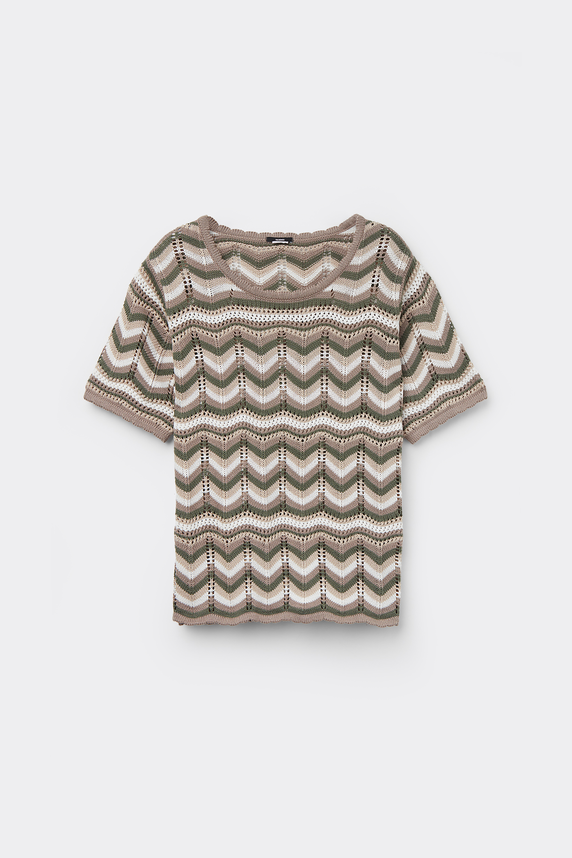 Half Sleeve 100% Cotton Crochet Top