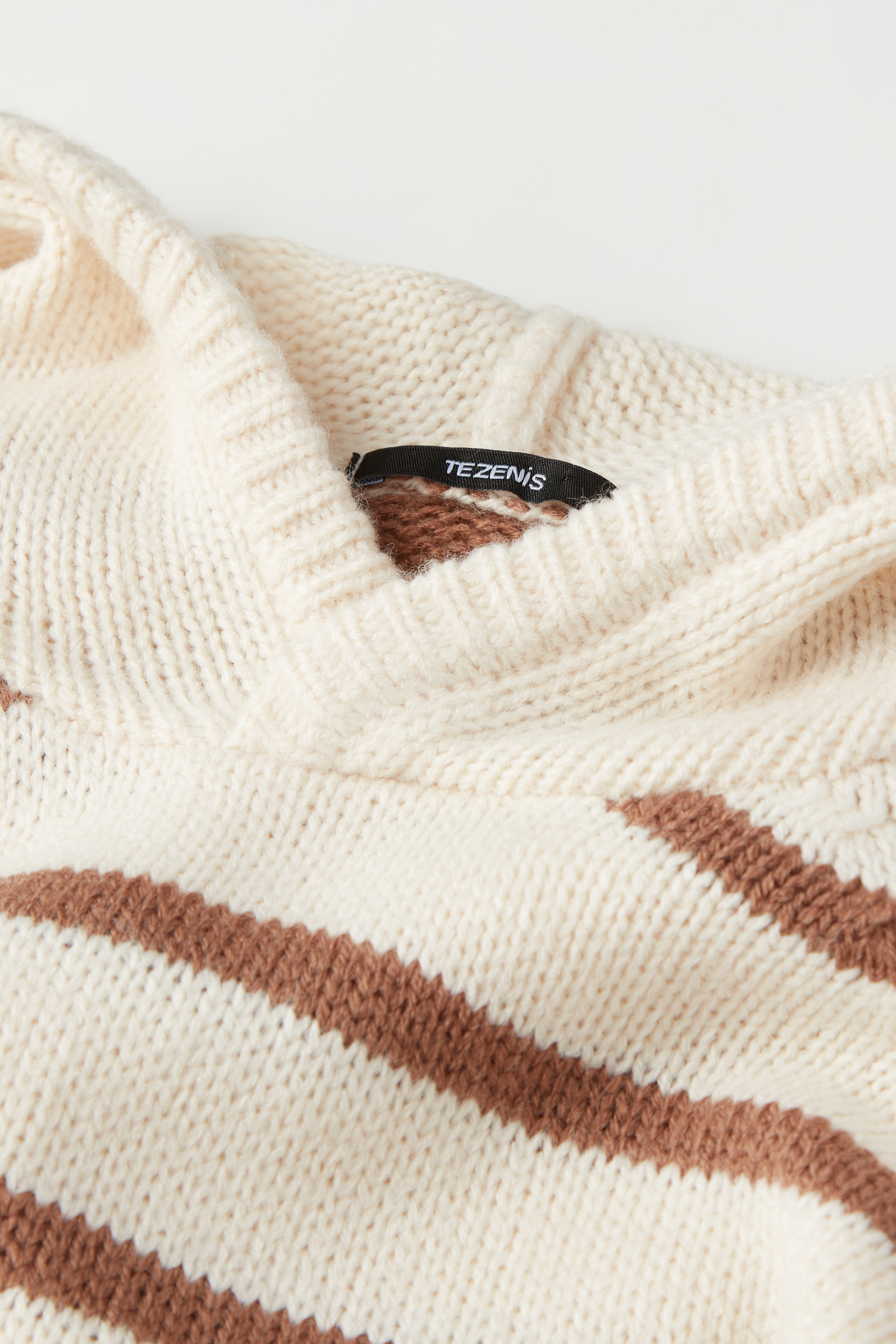 Boys’ Long-Sleeved Hooded Striped Sweater