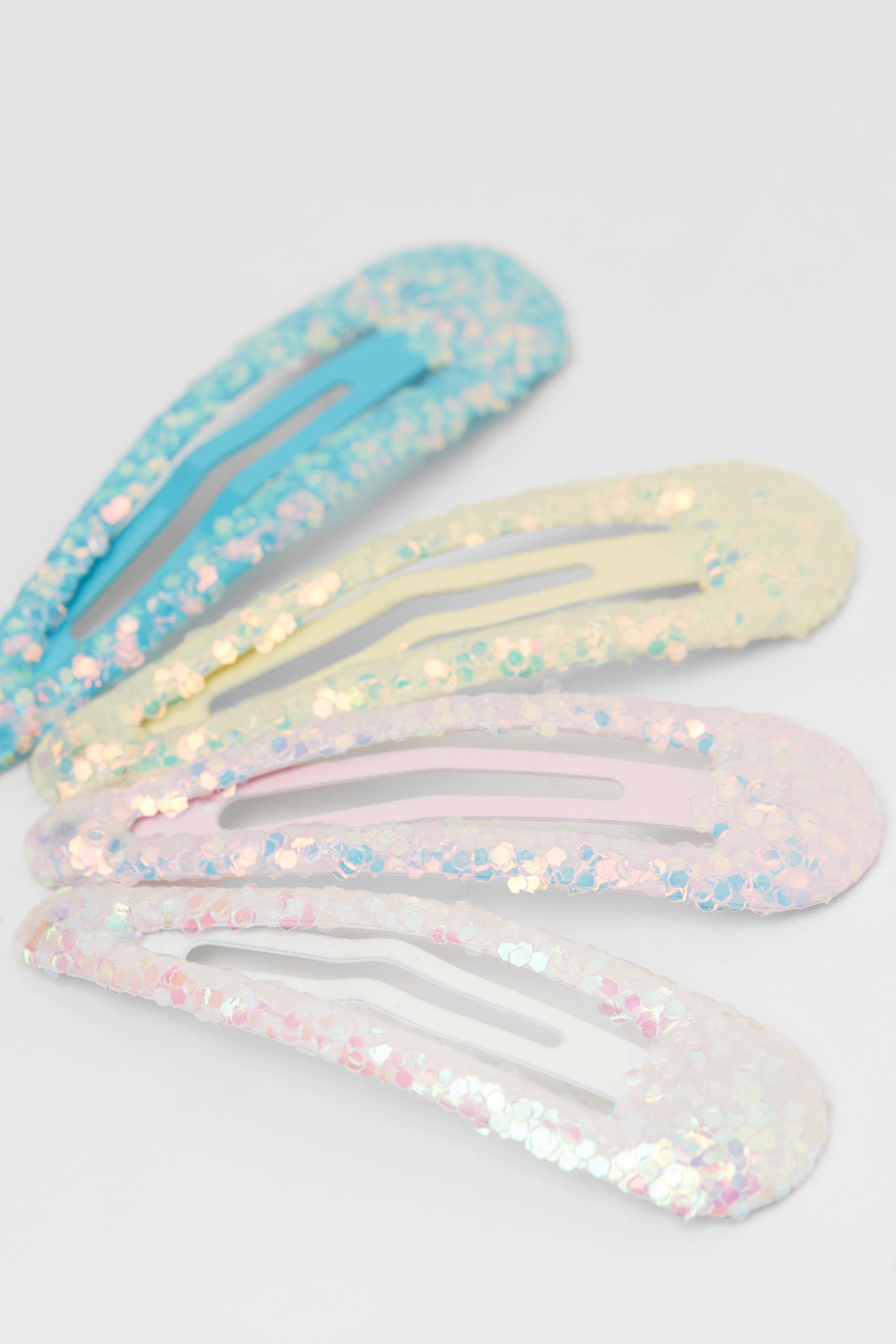 Barrettes à Cheveux Fille Arc-en-ciel Pailleté