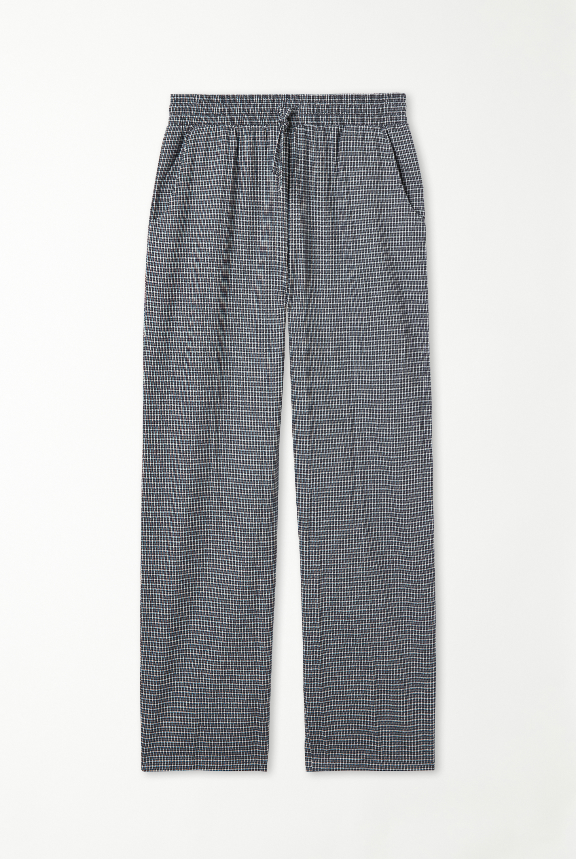 Pantalon en Flanelle à Carreaux